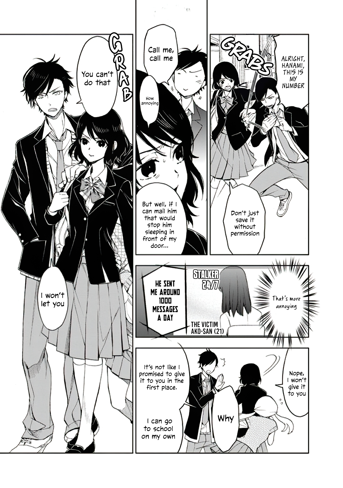 Misanthrope na Kanojo Premonition of love 第6页