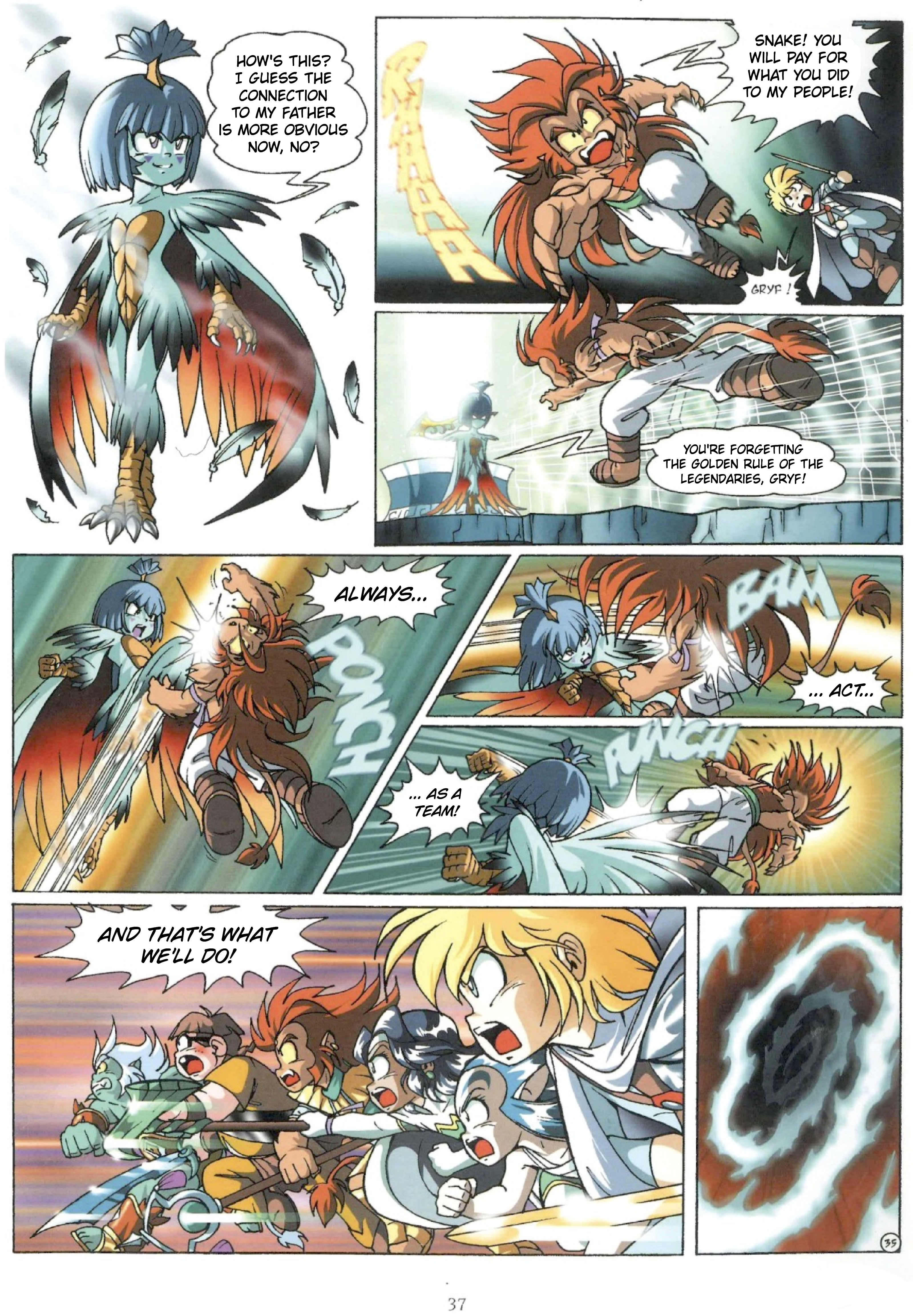 The Legendaries 8. Claws and Feathers 第38页