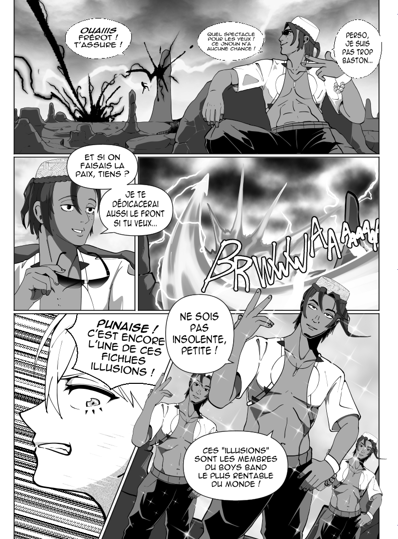 Je vais te massacrer mon cher demon lord !!! Chapitre 03 : Le moine venu du Vatican et la star venu d'Orient (partie 2) 第18页