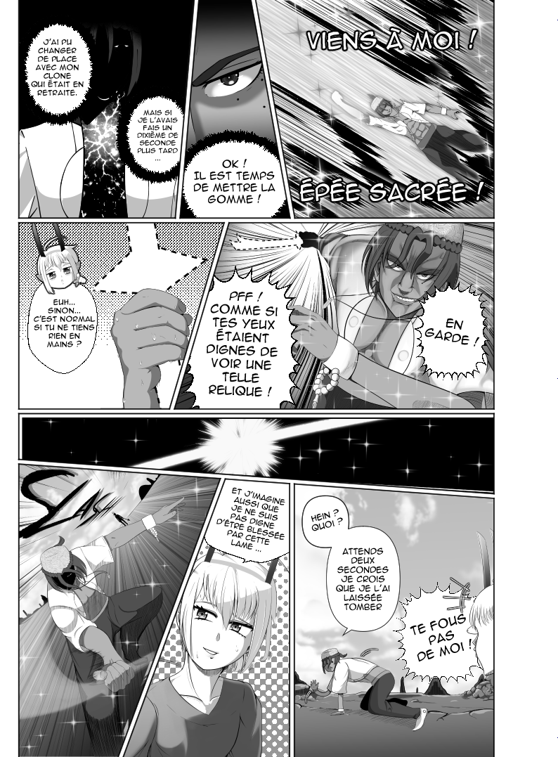 Je vais te massacrer mon cher demon lord !!! Chapitre 03 : Le moine venu du Vatican et la star venu d'Orient (partie 2) 第21页