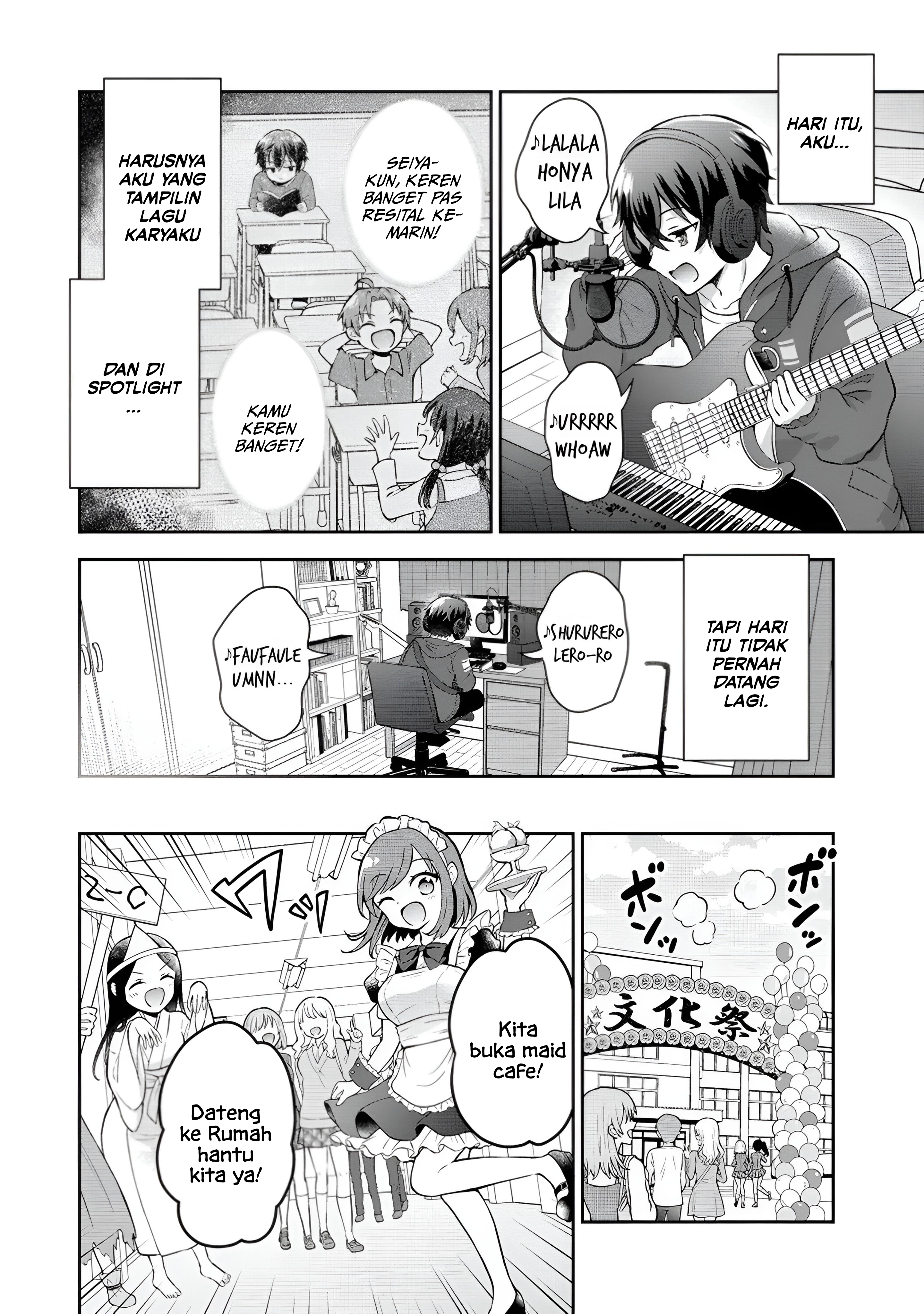 Tonari no Seki no Inkya Joshi ga Oshi Utaite Datta ~Ore no Kyoku o Uttatekure!~ Aku akan melakukannya 第18页