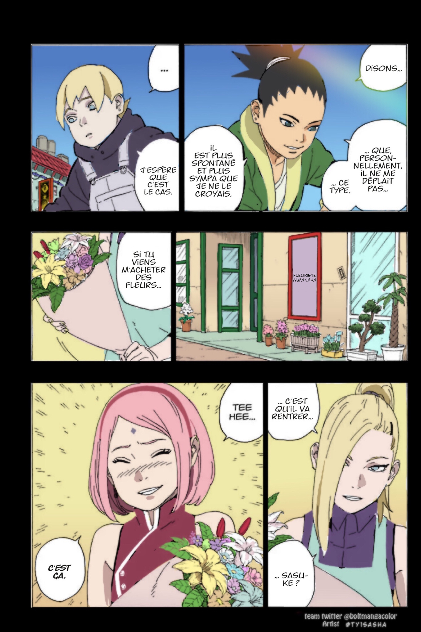 Boruto: Naruto Next Generations (Fan Colored) Ch. 36 第11页