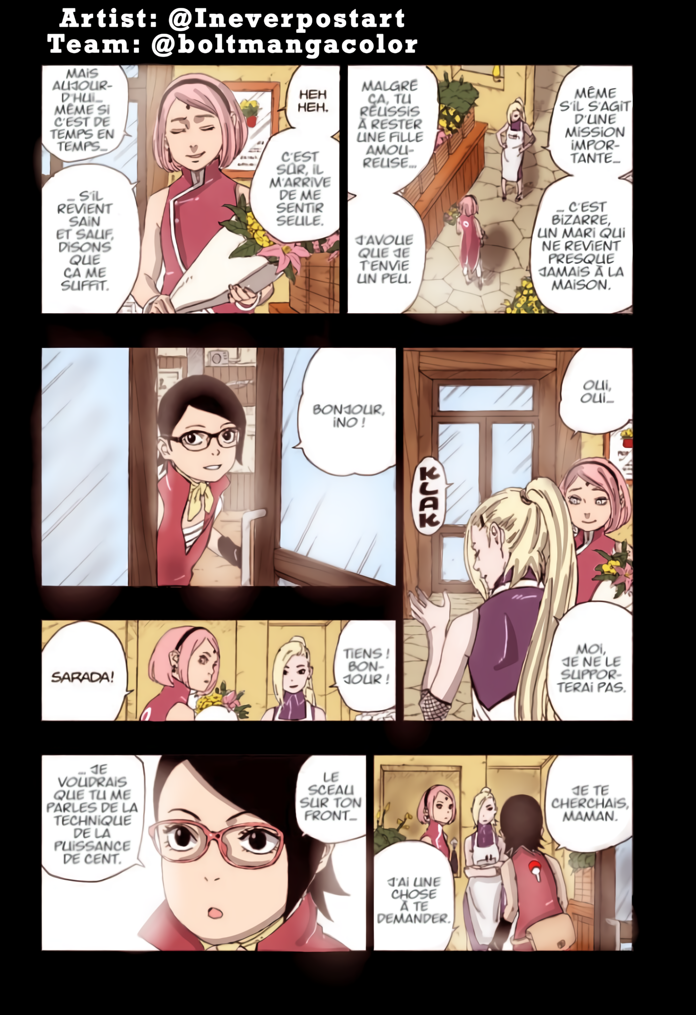 Boruto: Naruto Next Generations (Fan Colored) Ch. 36 第12页