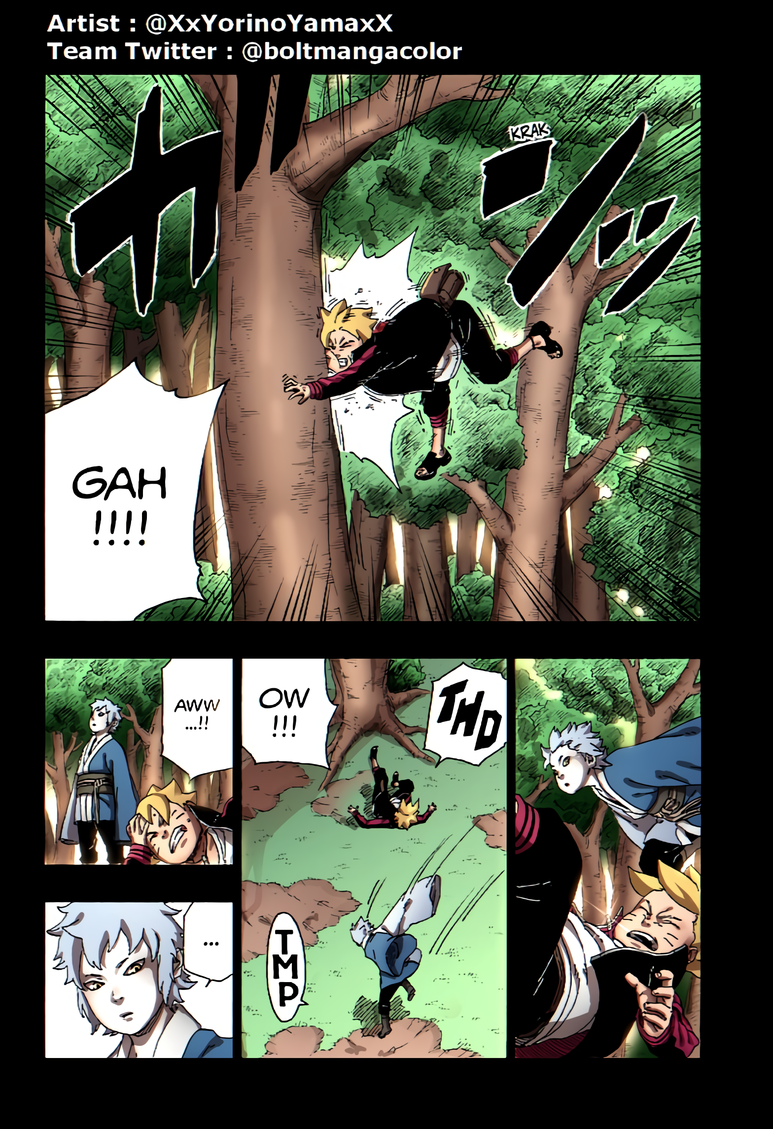 Boruto: Naruto Next Generations (Fan Colored) 第4页