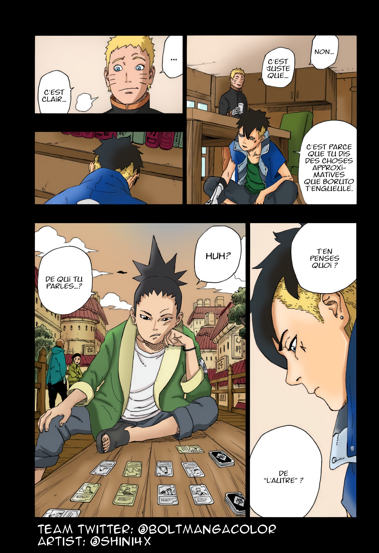 Boruto: Naruto Next Generations (Fan Colored) Ch. 36 第9页