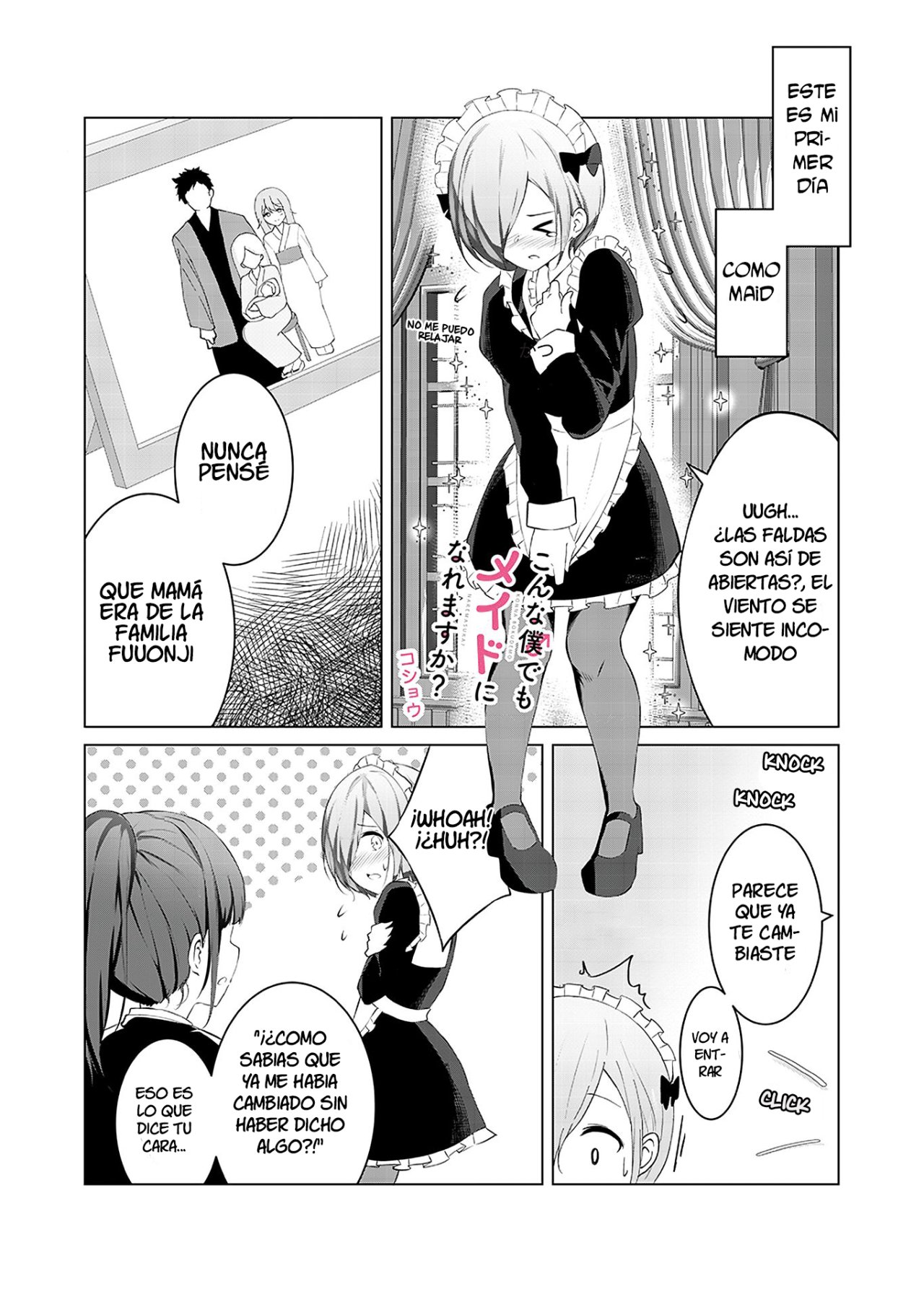 Can a Guy Like Me Be a Maid? Ch. 2 第1页