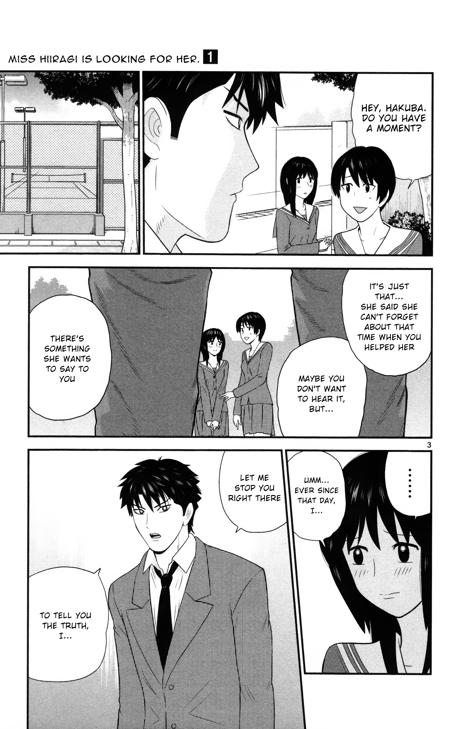 Miss Hiiragi is Looking for Herself 第6页