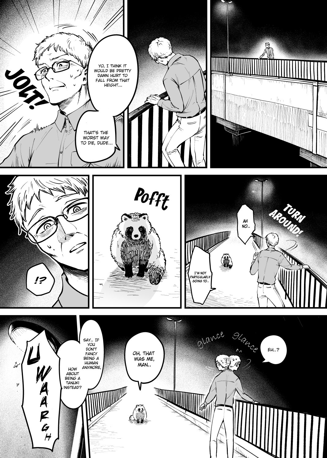 Omae, Tanuki ni Naranee ka? Old Man Who was Scouted by A Tanuki When He Tried To Die 第1页