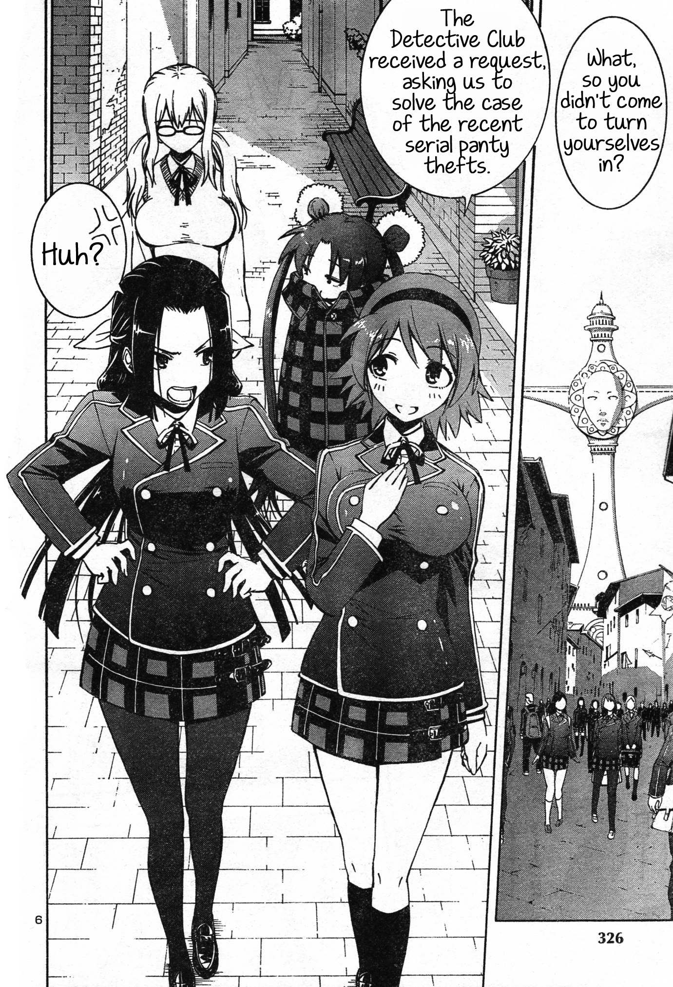 Yuri Tantei YuriAnzu Chapter: 2: The Man Outside the Panties 第6页