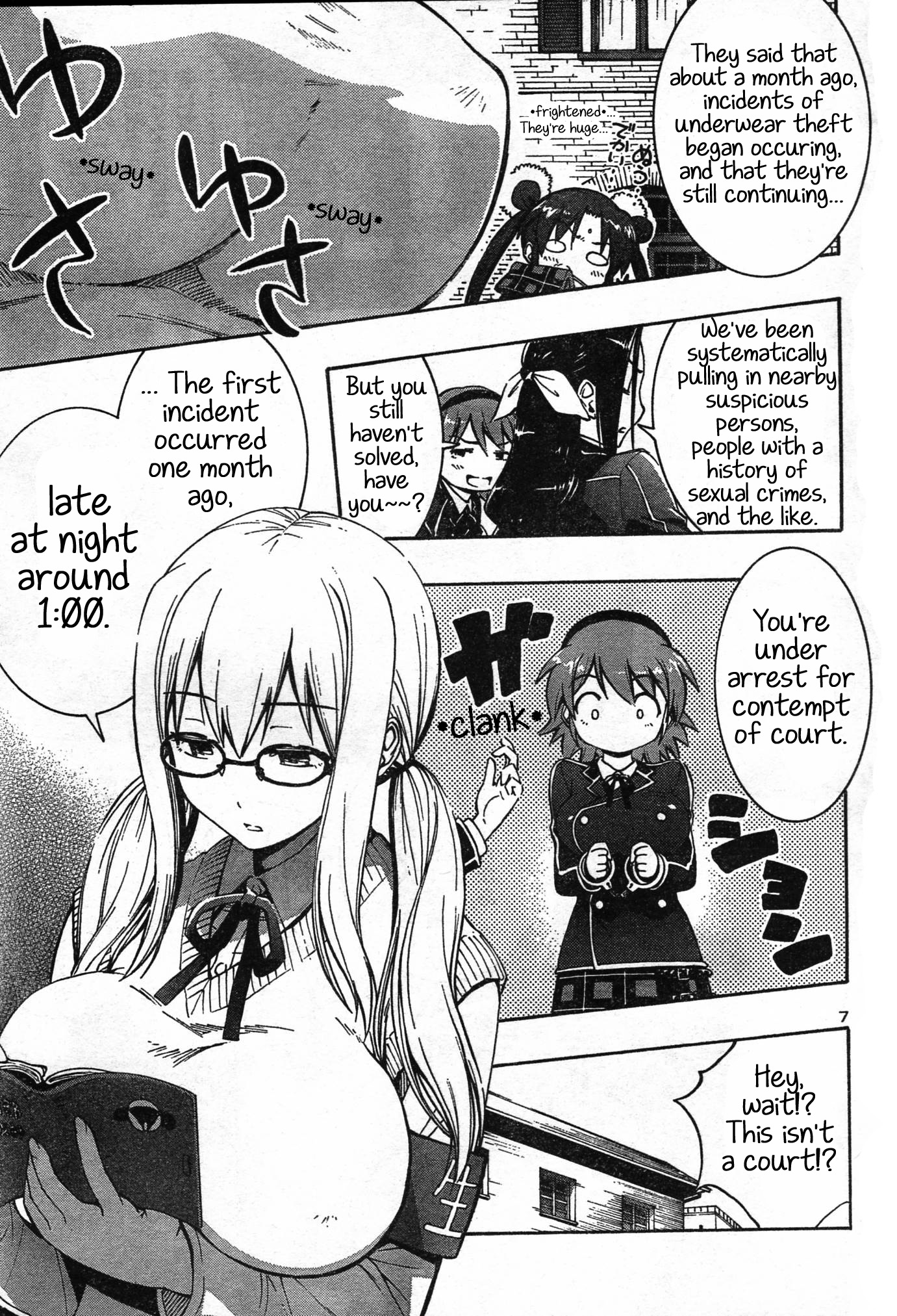 Yuri Tantei YuriAnzu Chapter: 2: The Man Outside the Panties 第7页