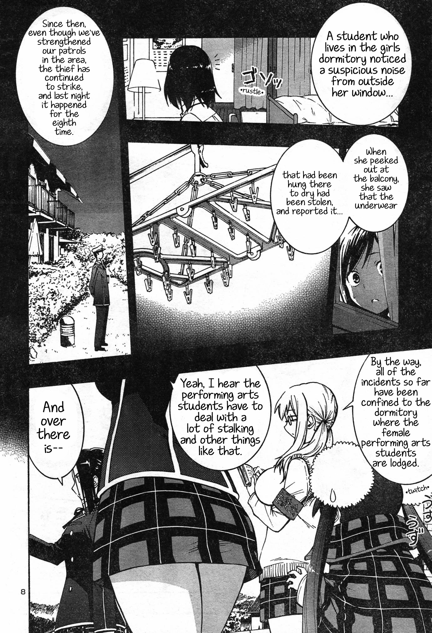 Yuri Tantei YuriAnzu Chapter: 2: The Man Outside the Panties 第8页
