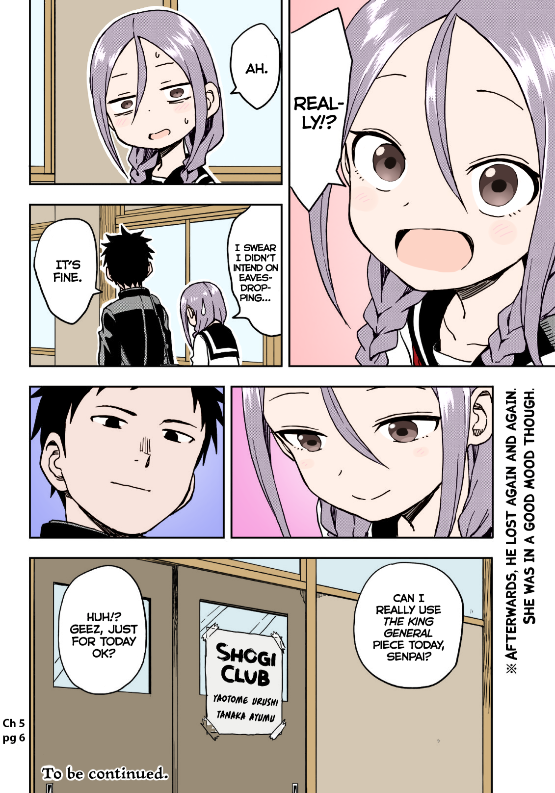 When Will Ayumu Make His Move? (Fan Colored) The 5th Move 第6页