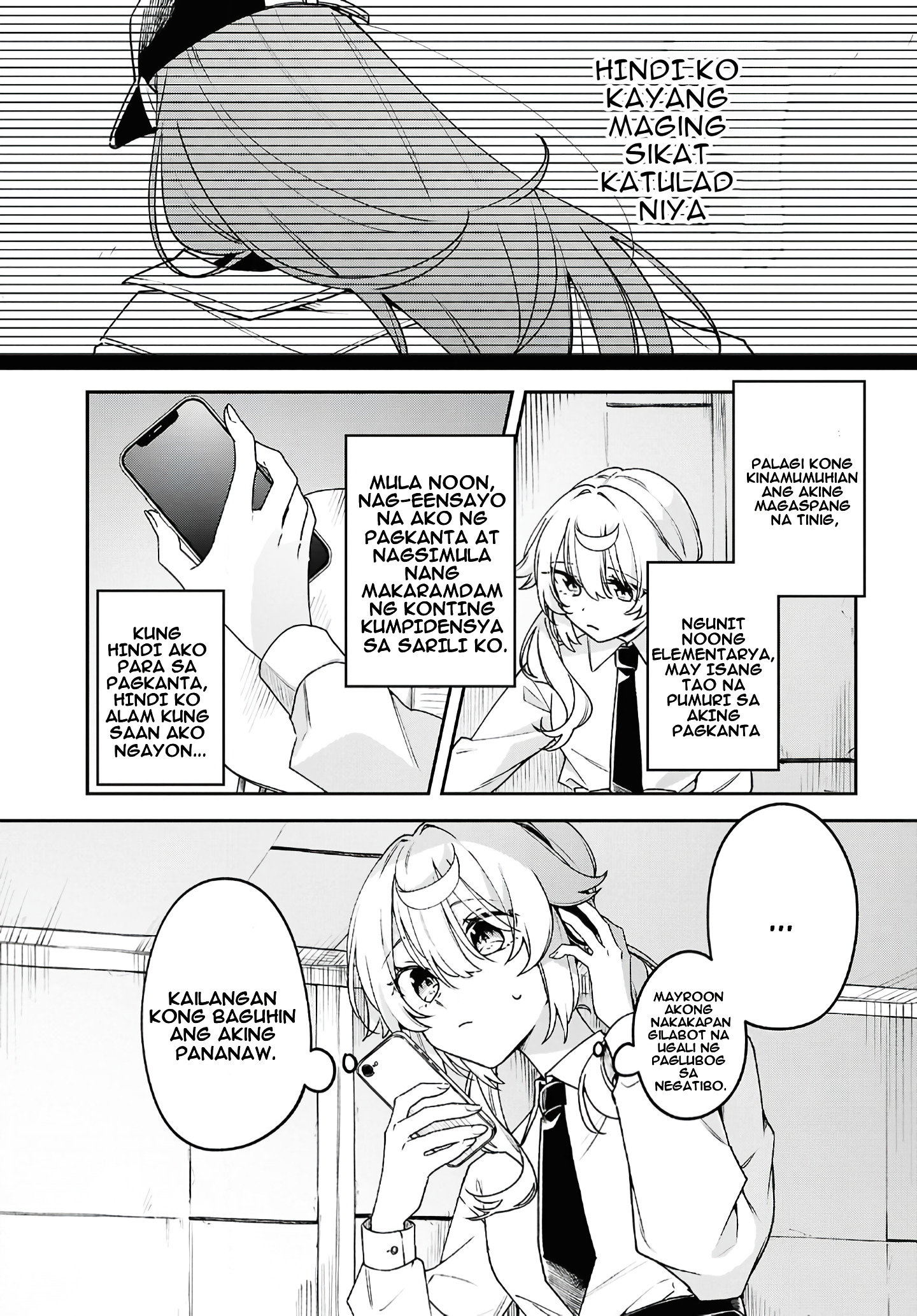 Kimi ga Hoeru Tame no Uta wo, Unang kapitulo 第14页