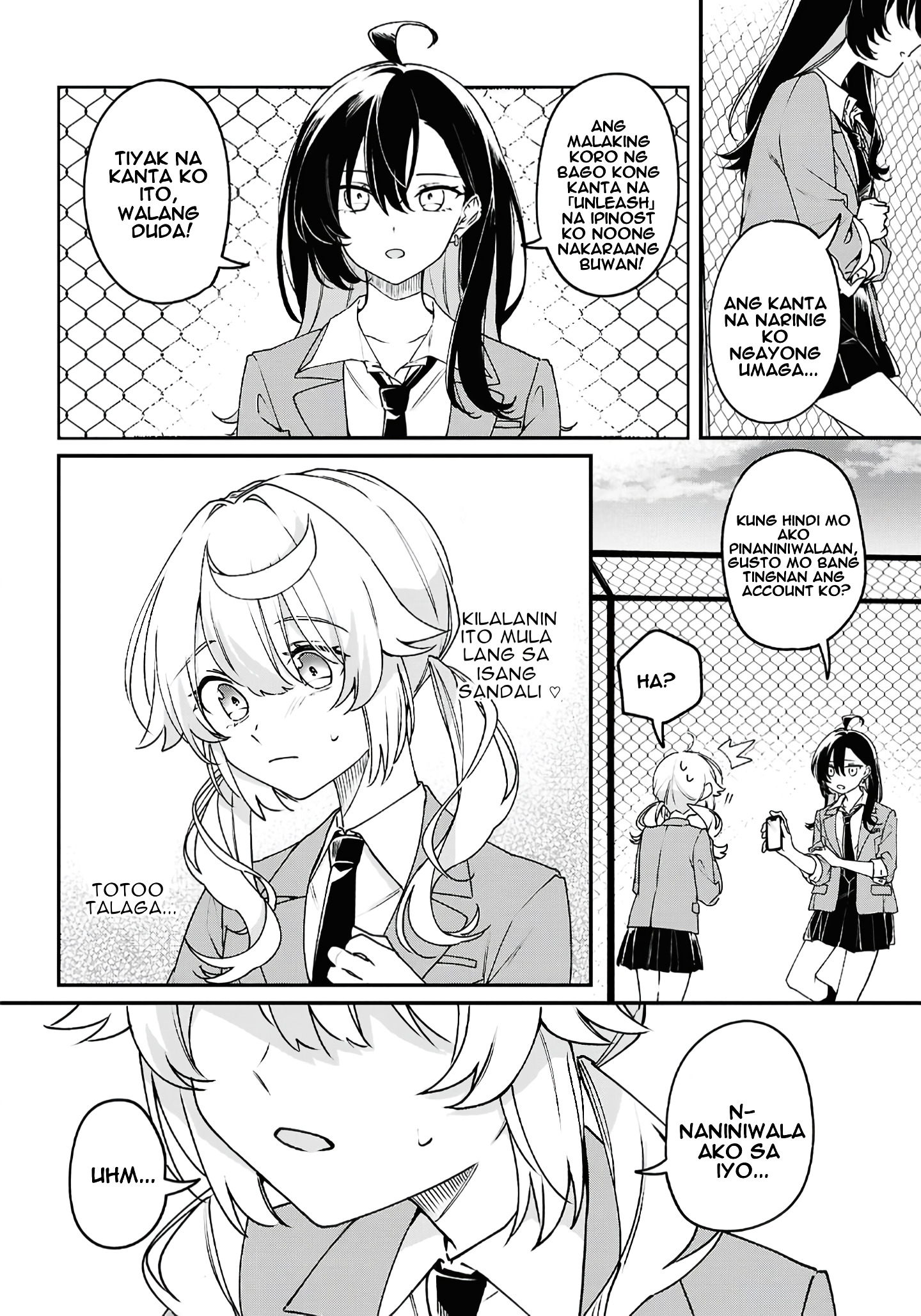 Kimi ga Hoeru Tame no Uta wo, Unang kapitulo 第27页