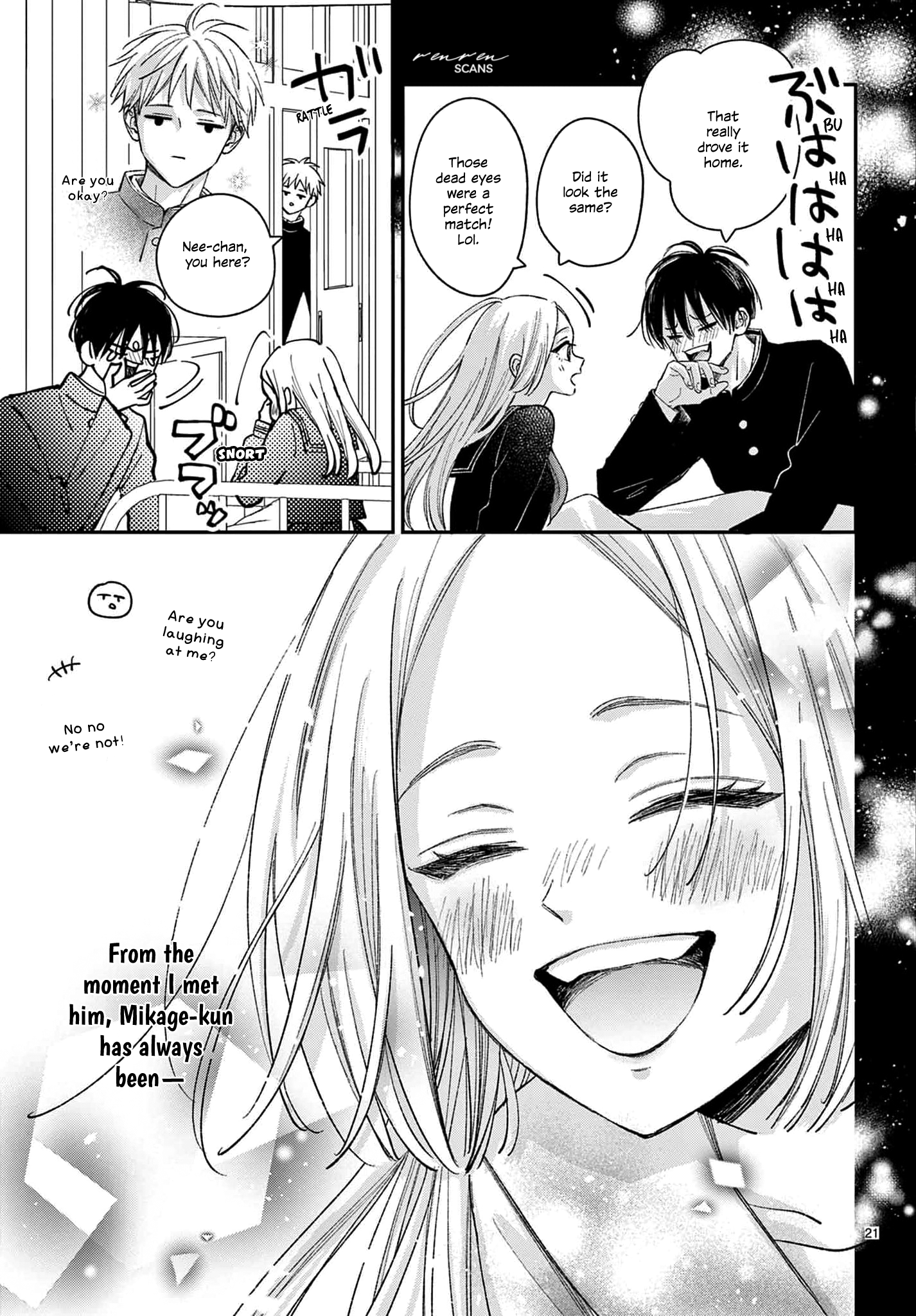 Suki tte ienakute shinu! Ch. 3 第21页