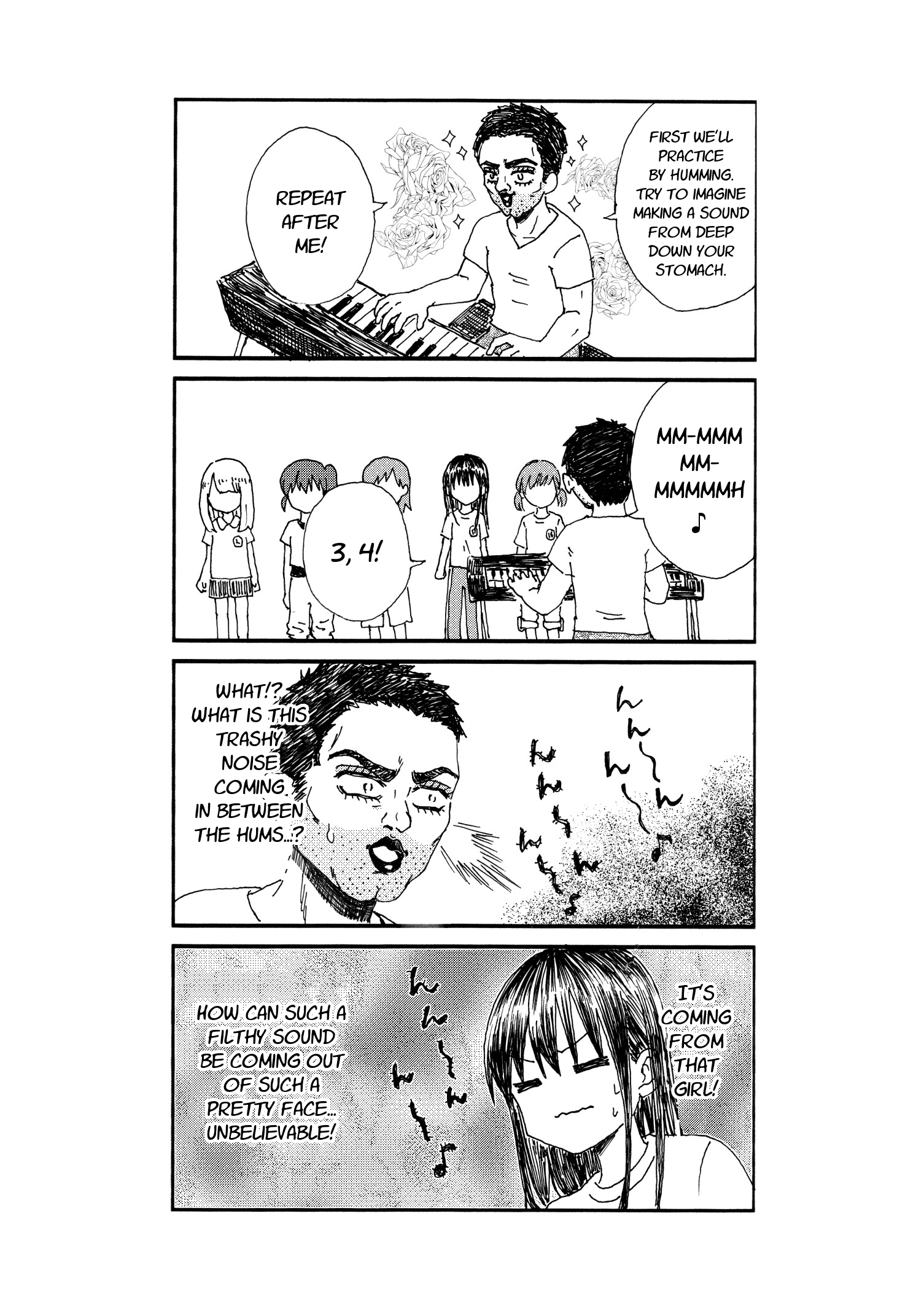 Disgusting Otaku, Become an Idol! (Pre-Serialization) Disgusting Otaku, Sings 第4页