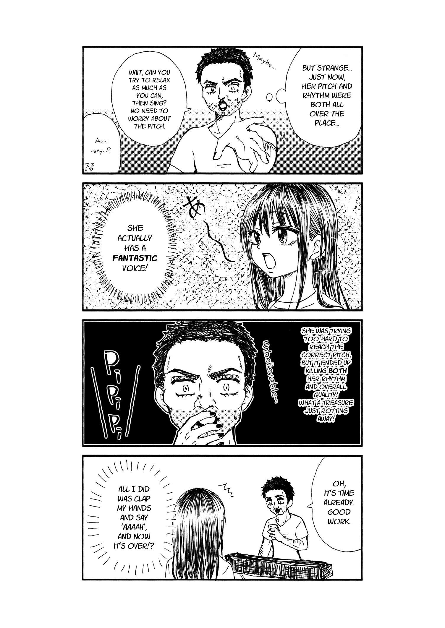 Disgusting Otaku, Become an Idol! (Pre-Serialization) Disgusting Otaku, Sings 第7页