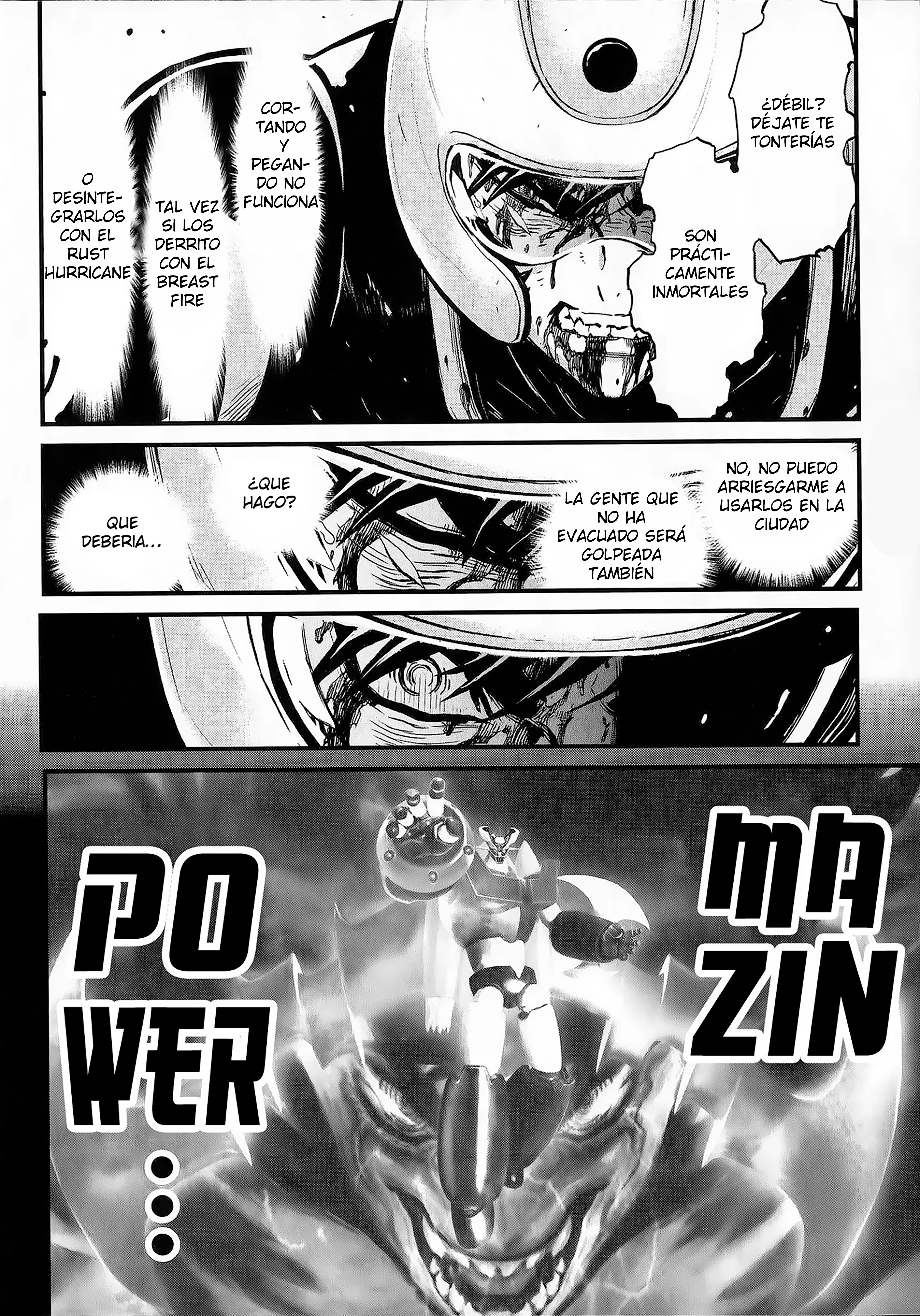 Shin Mazinger Zero vs. the Great General of Darkness cuerpo herido, corazon irrompible 第25页
