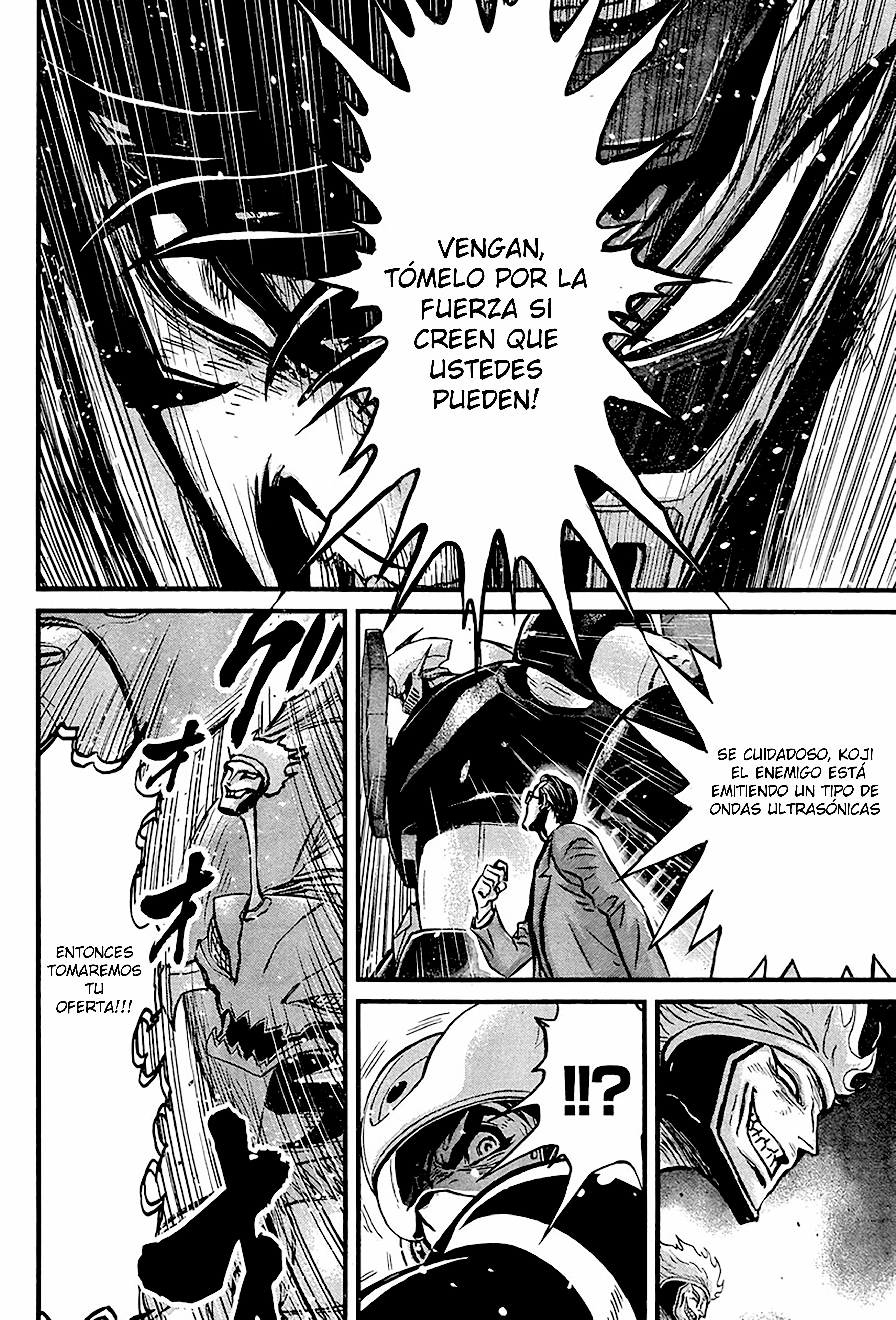 Shin Mazinger Zero vs. the Great General of Darkness cuerpo herido, corazon irrompible 第4页
