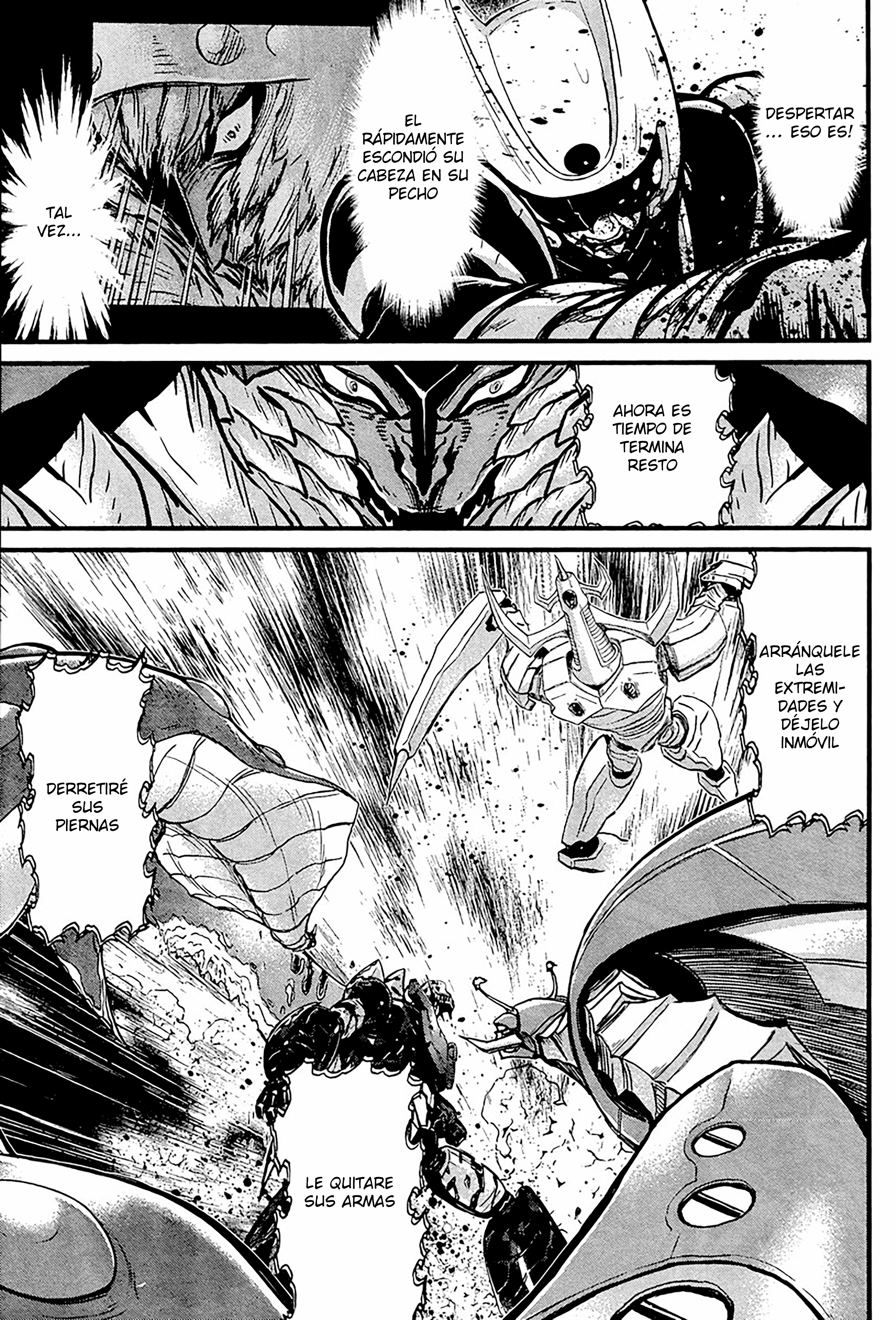 Shin Mazinger Zero vs. the Great General of Darkness cuerpo herido, corazon irrompible 第38页