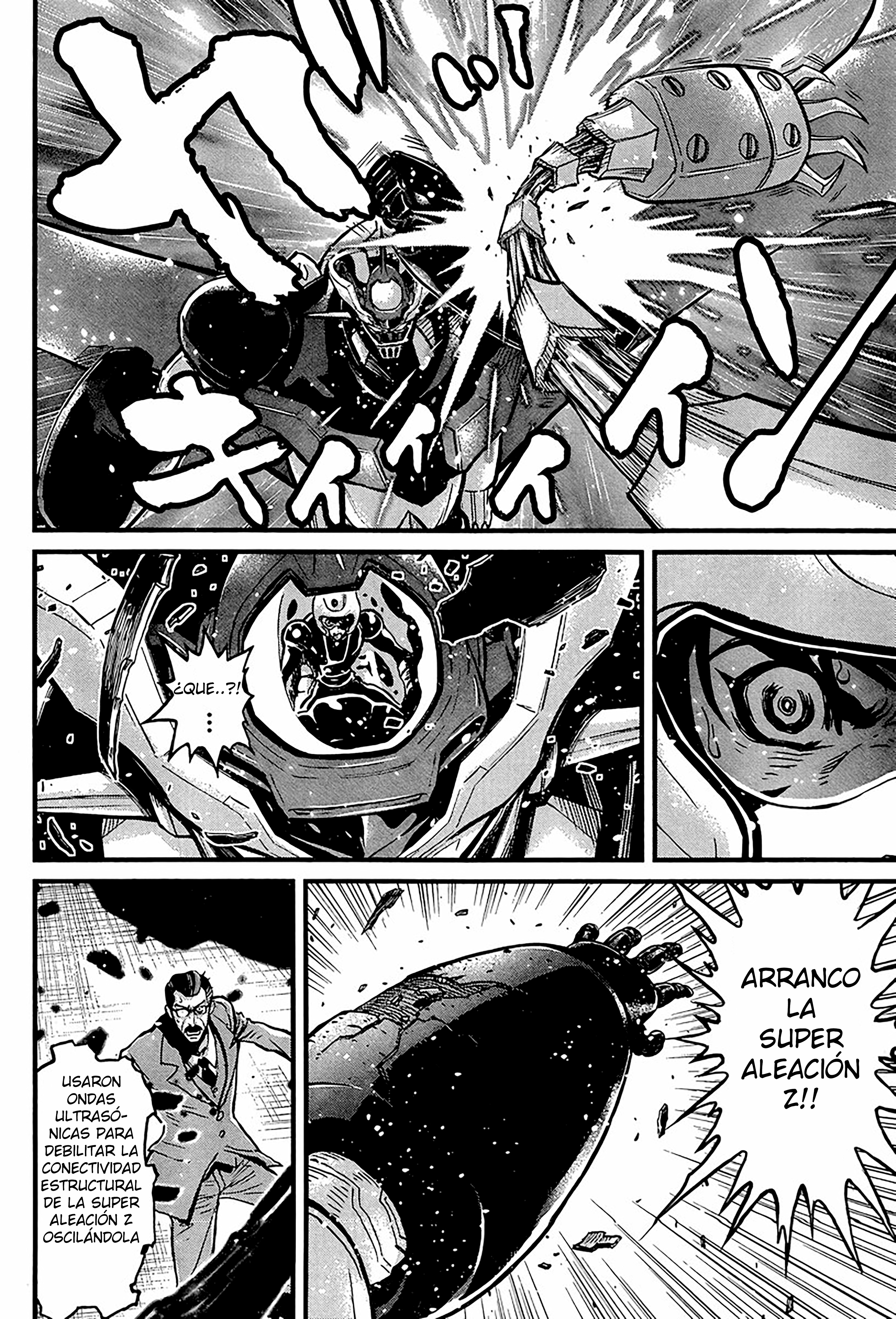 Shin Mazinger Zero vs. the Great General of Darkness cuerpo herido, corazon irrompible 第6页