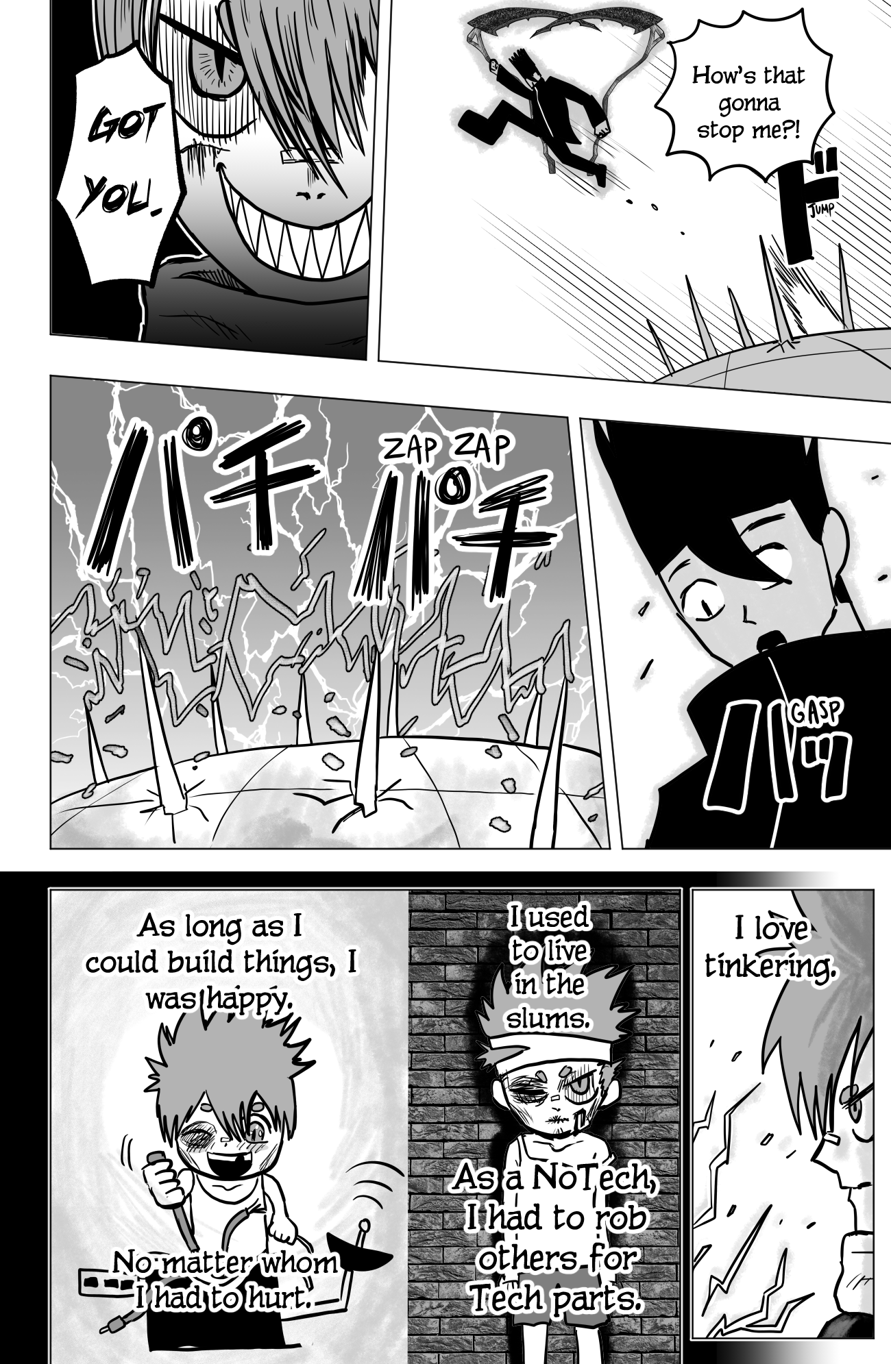 TEKNO: Sci-Fi Shonen Manga! My Brothers 第6页