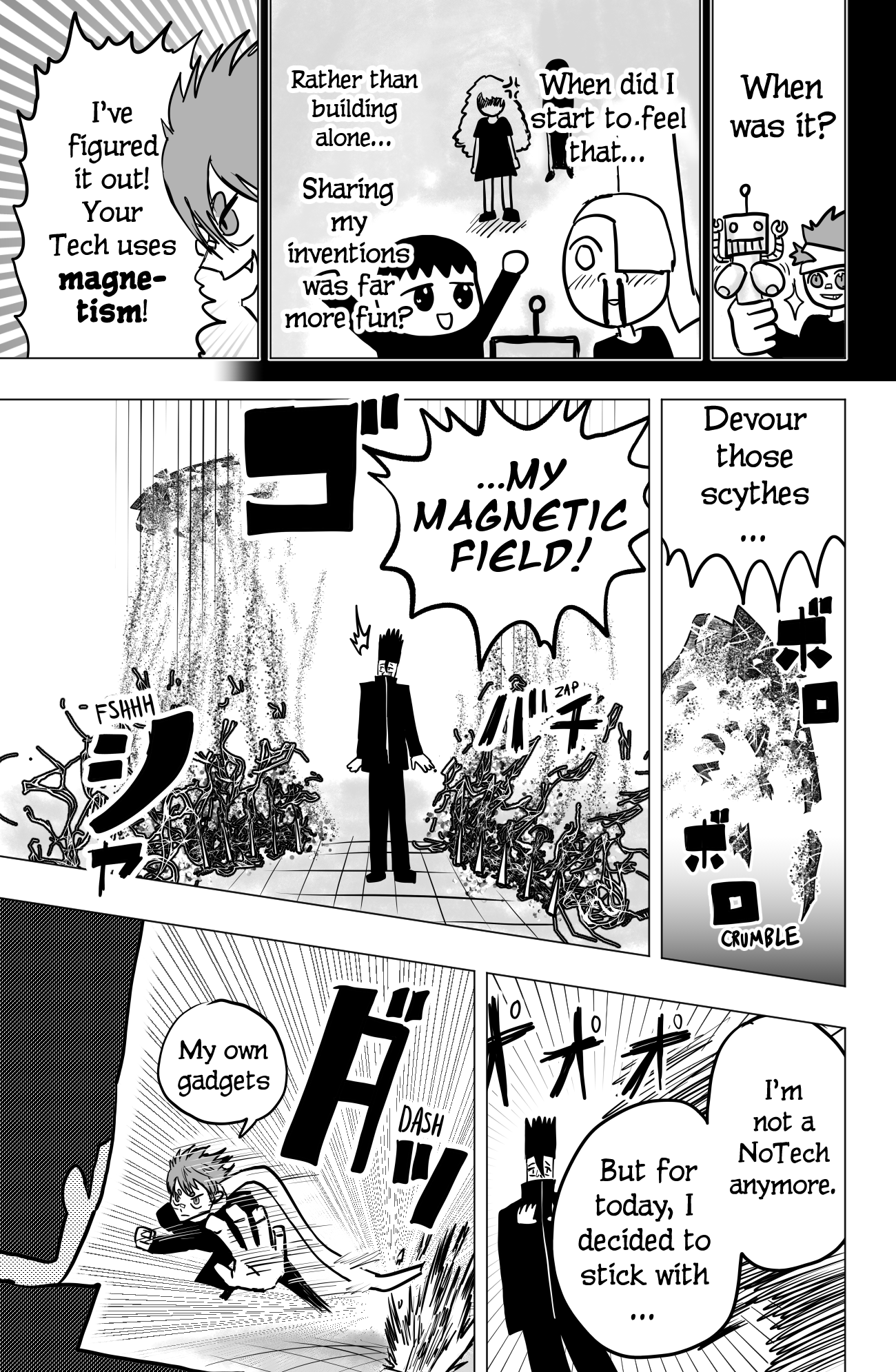 TEKNO: Sci-Fi Shonen Manga! My Brothers 第7页