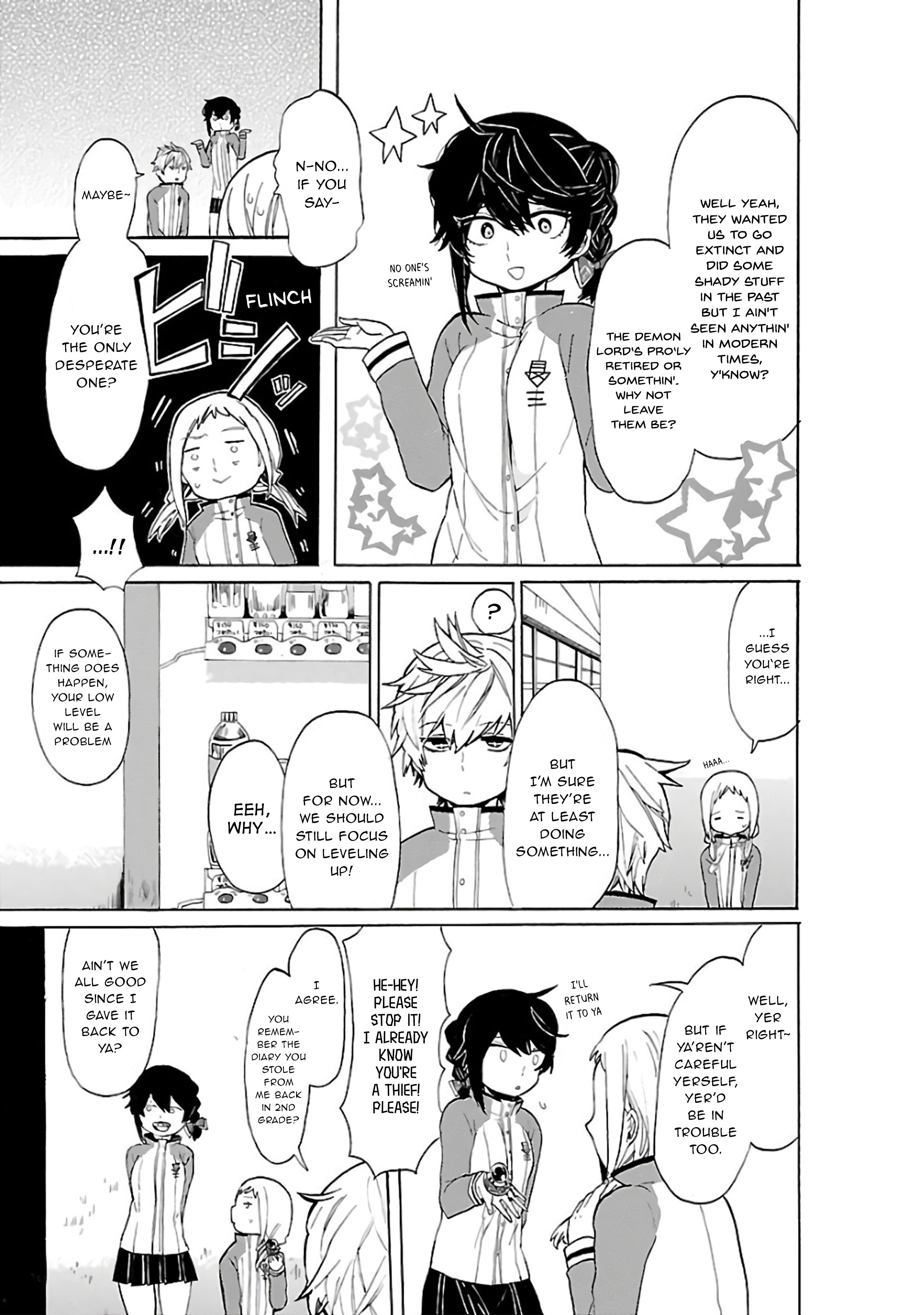 Paper Braver Ya really look like a Demon, Bikari-san! 第4页