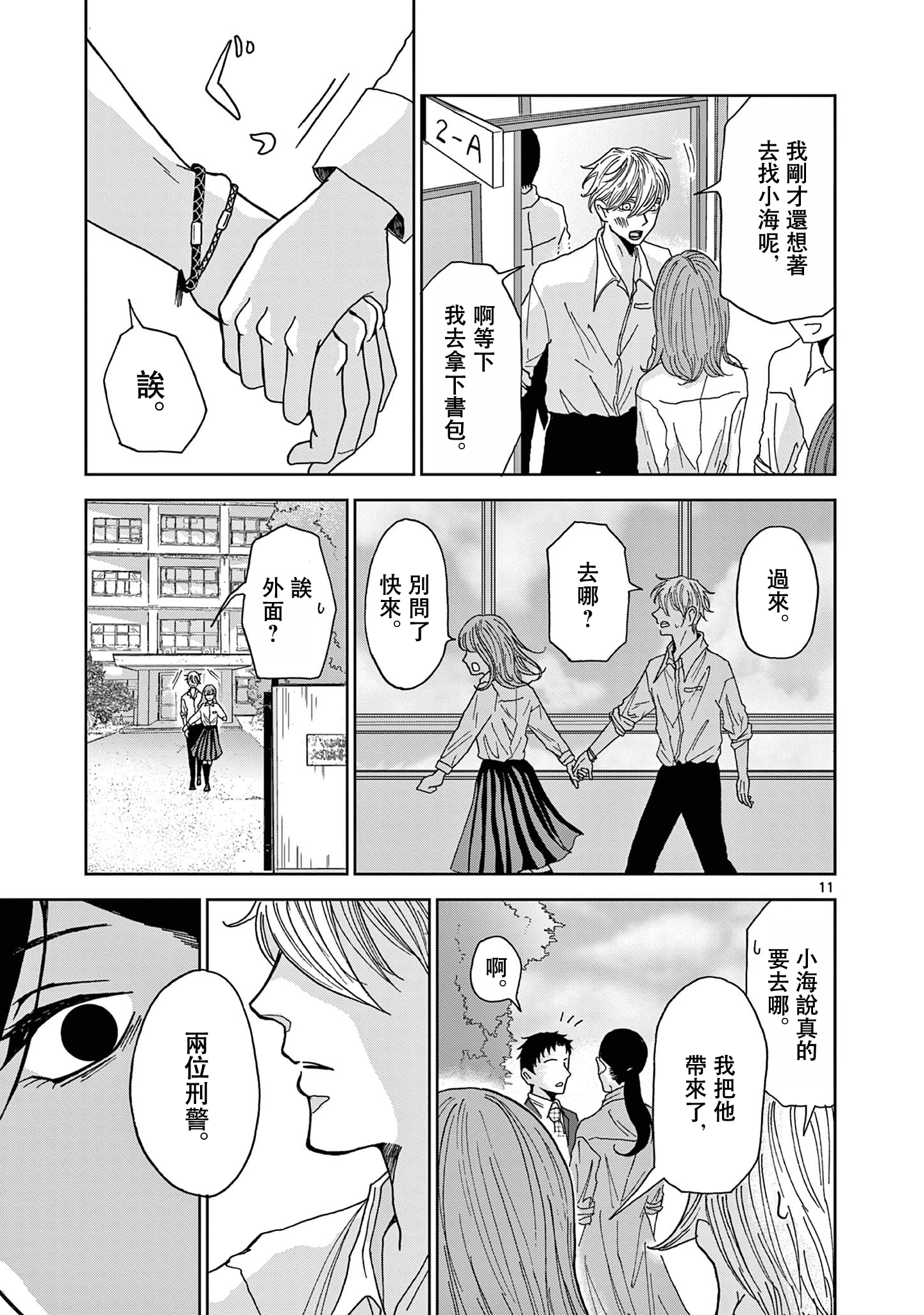 Kimi no Kiss Ga Naiteiru 潛逃者與追捕者 第11页