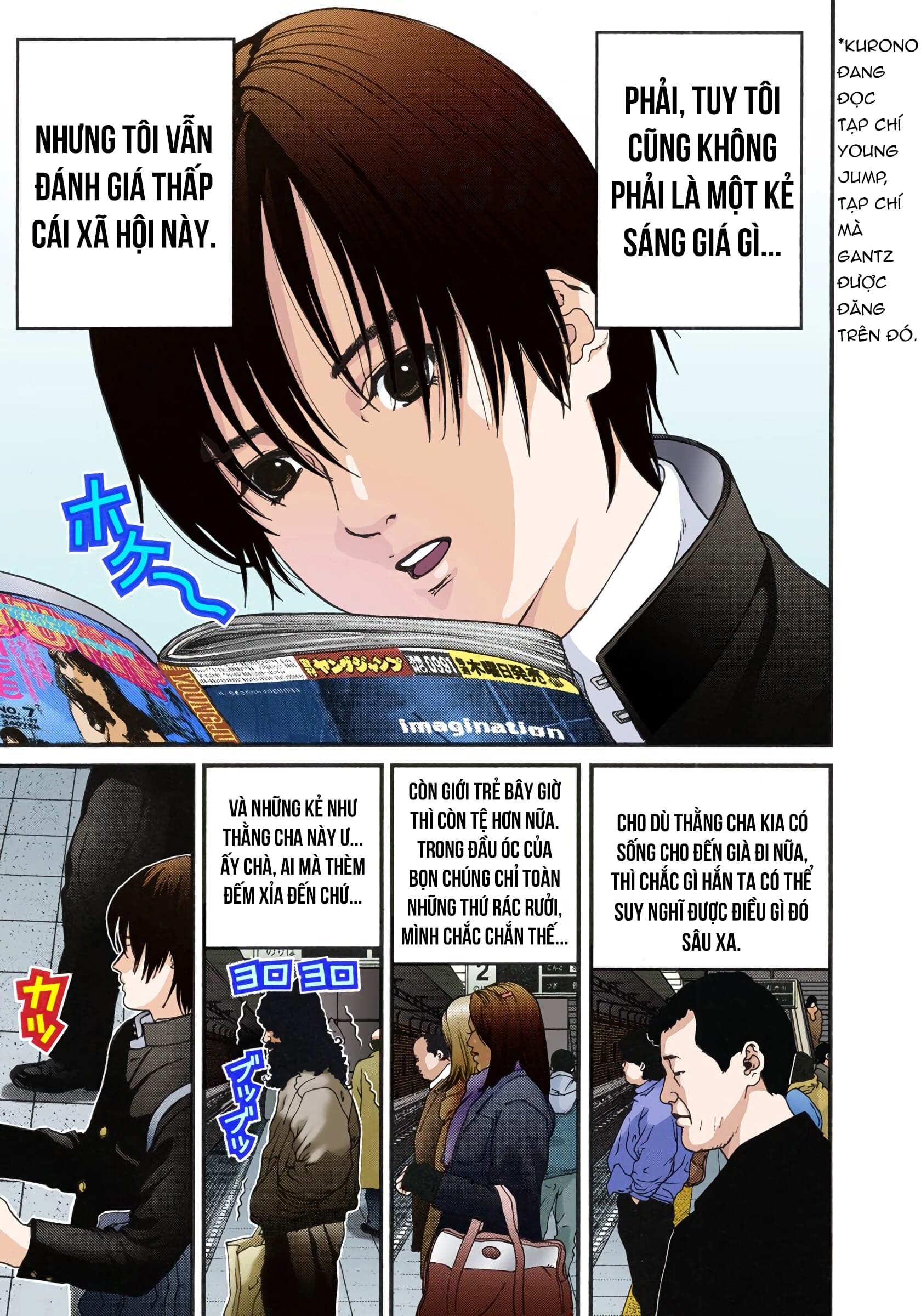 Gantz Color Ban Tai nạn Remake 第8页