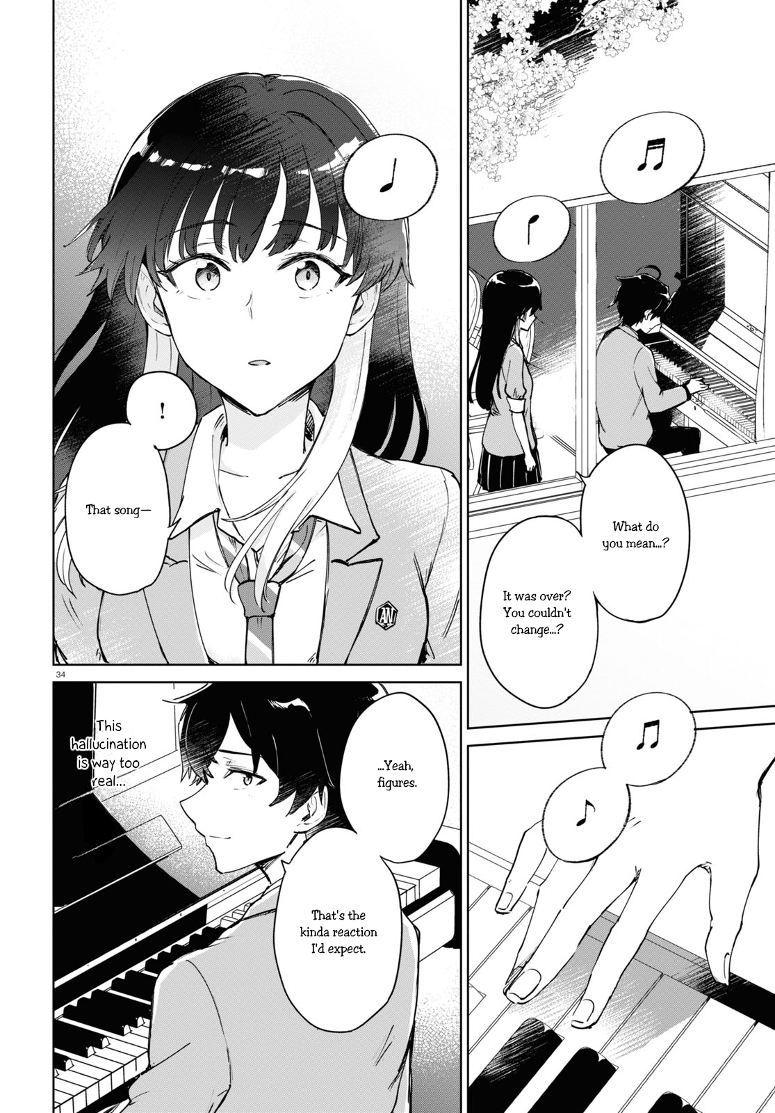 Ashita, Hadashi de Koi. Opening Again 第37页