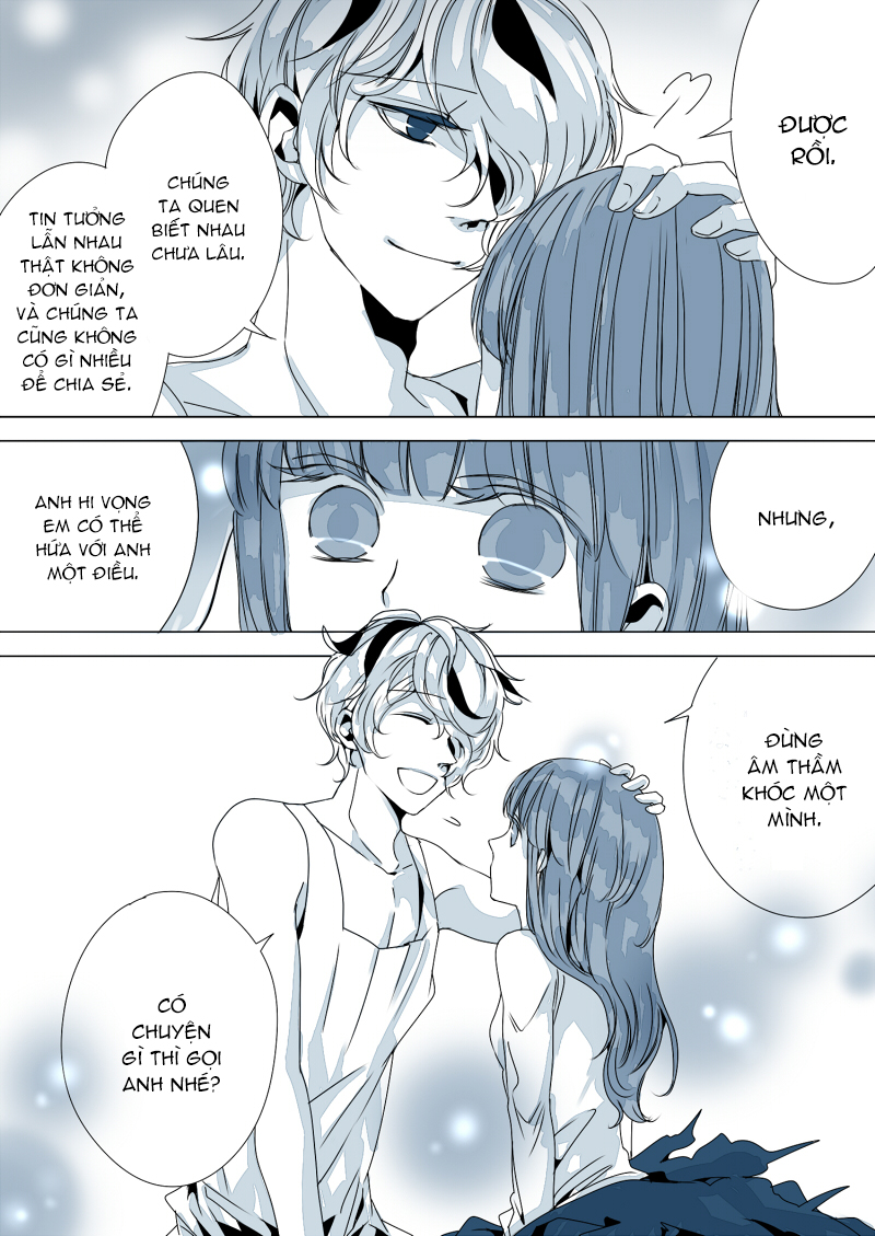 Ib - Ao Meikyuu no Ou (Doujinshi) Lời hứa 第11页
