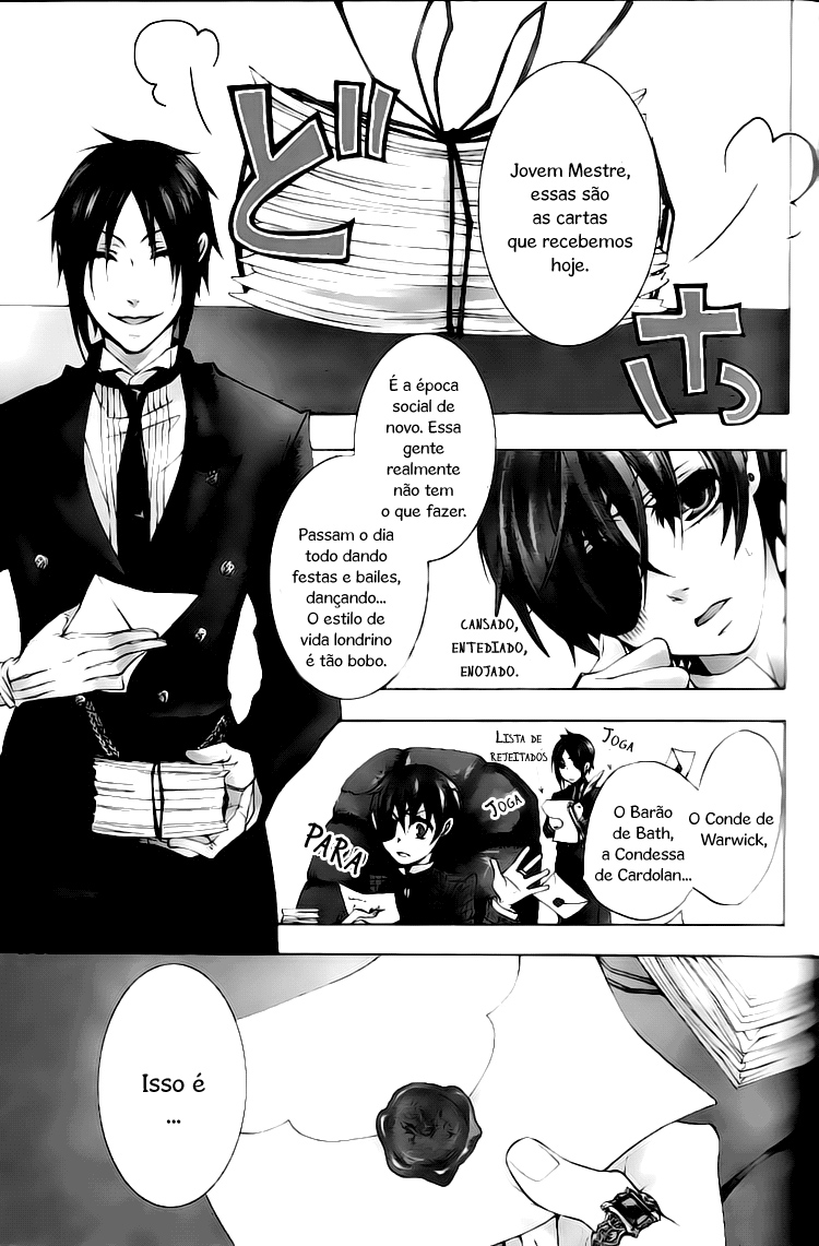 Kuroshitsuji Esse Mordomo, entra em ação. 第2页