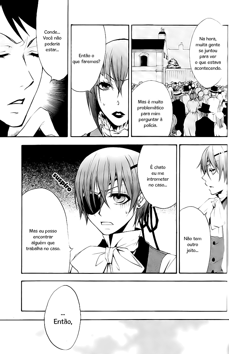 Kuroshitsuji Esse Mordomo, entra em ação. 第13页