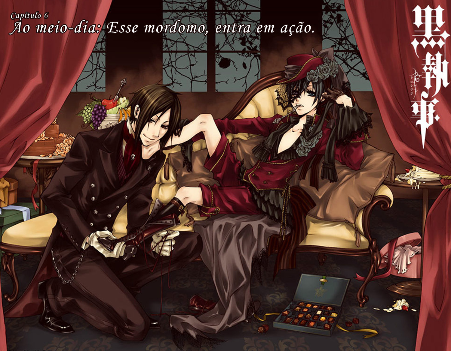 Kuroshitsuji Esse Mordomo, entra em ação. 第3页
