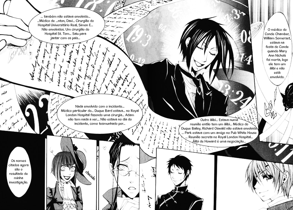 Kuroshitsuji Esse Mordomo, entra em ação. 第35页