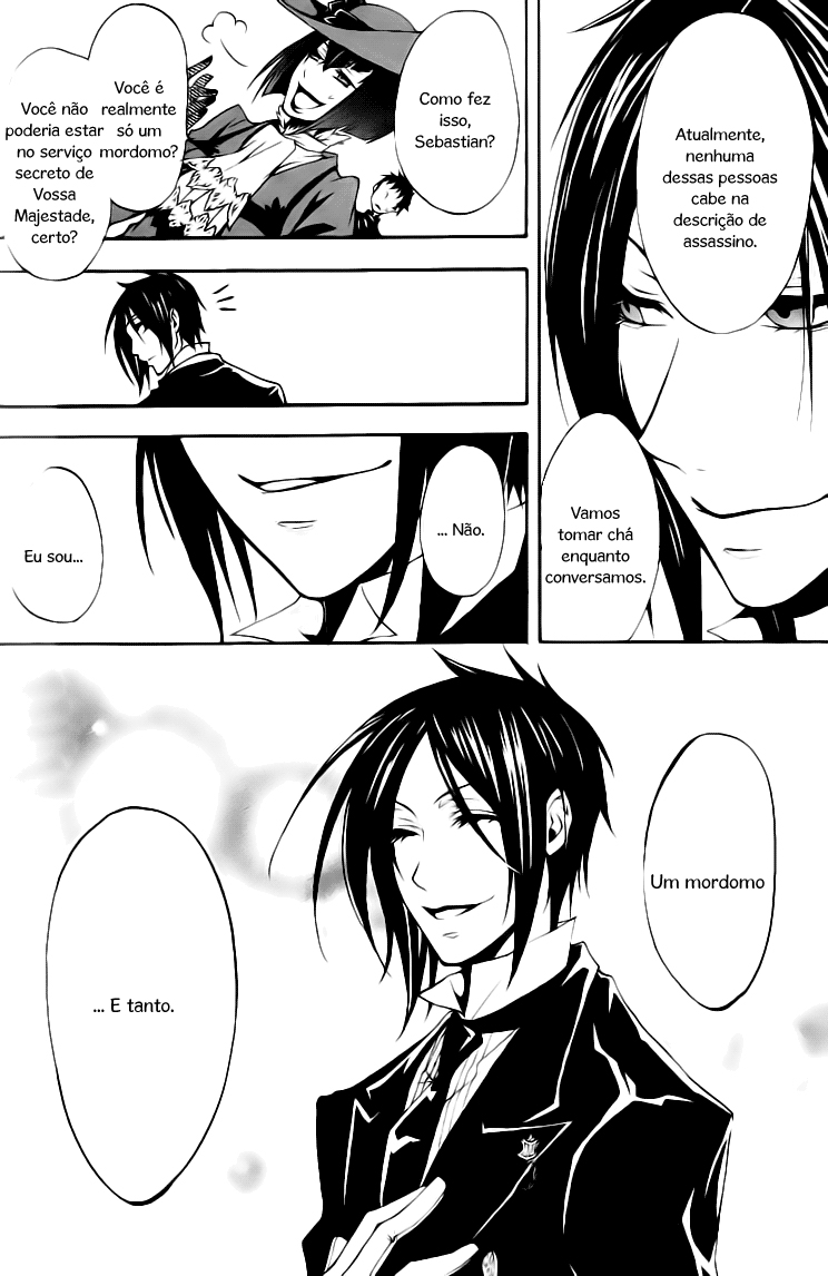Kuroshitsuji Esse Mordomo, entra em ação. 第36页