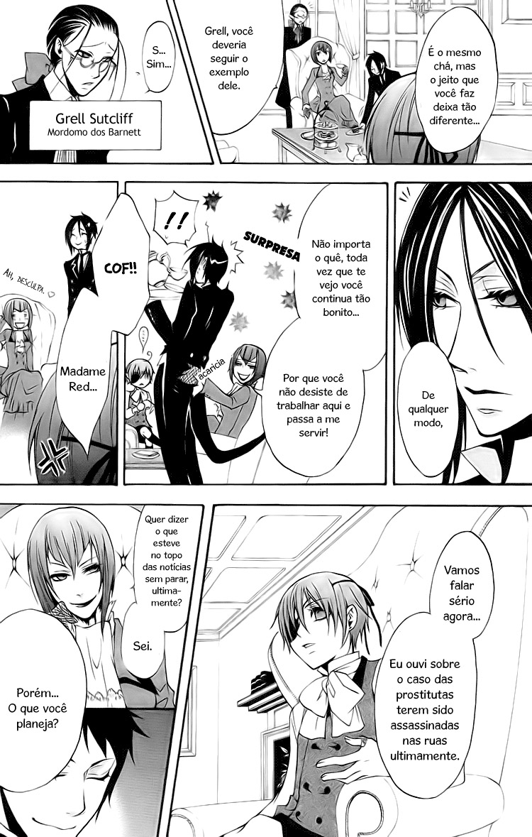 Kuroshitsuji Esse Mordomo, entra em ação. 第8页