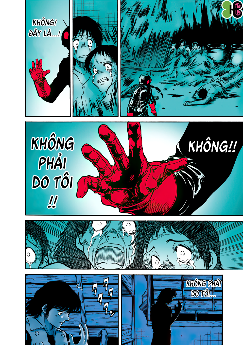 Shin Kamen Rider SPIRITS (Special Edition) Đơn phương độc mã (COLORIZED Version) 第23页
