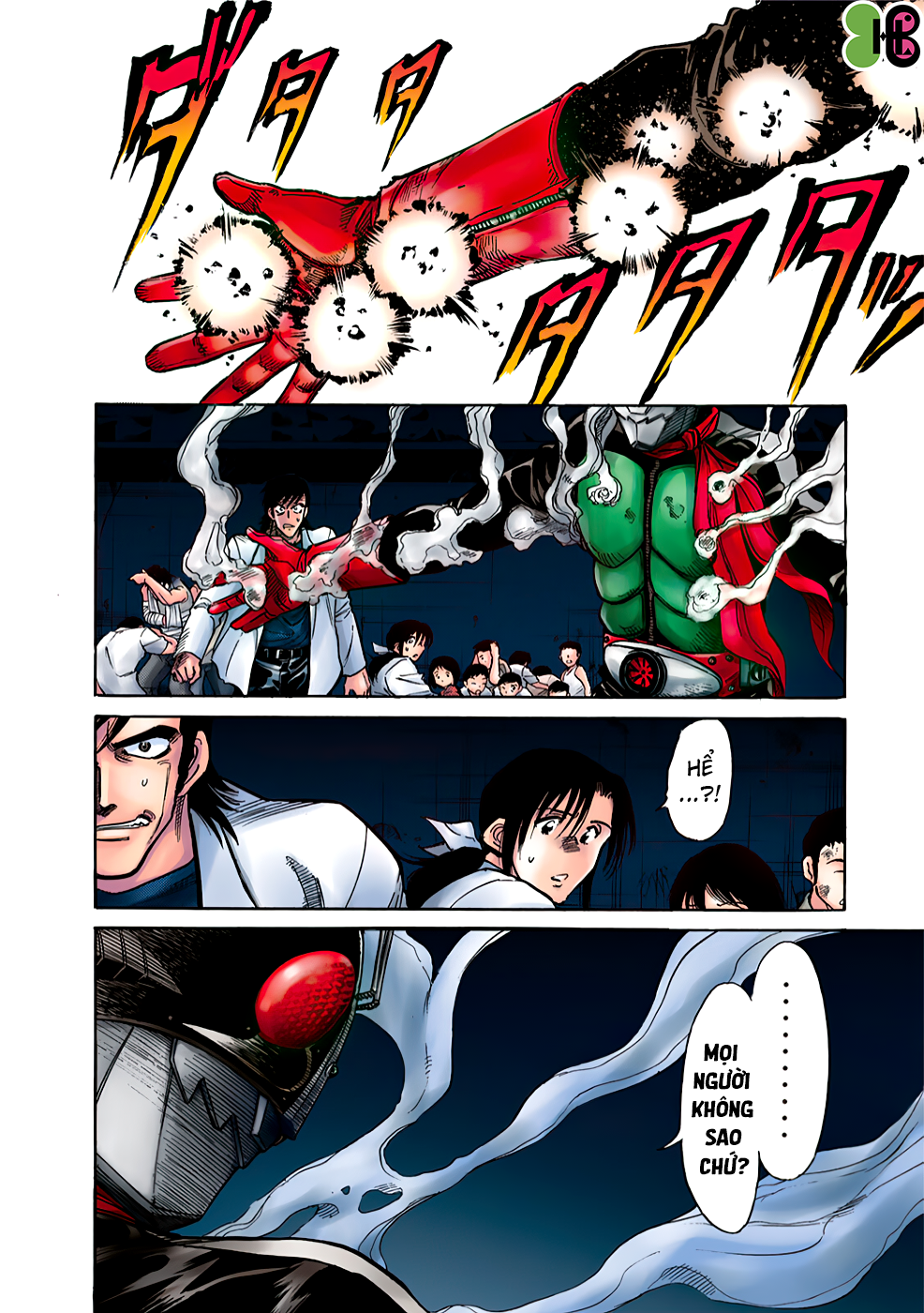 Shin Kamen Rider SPIRITS (Special Edition) Đơn phương độc mã (COLORIZED Version) 第38页