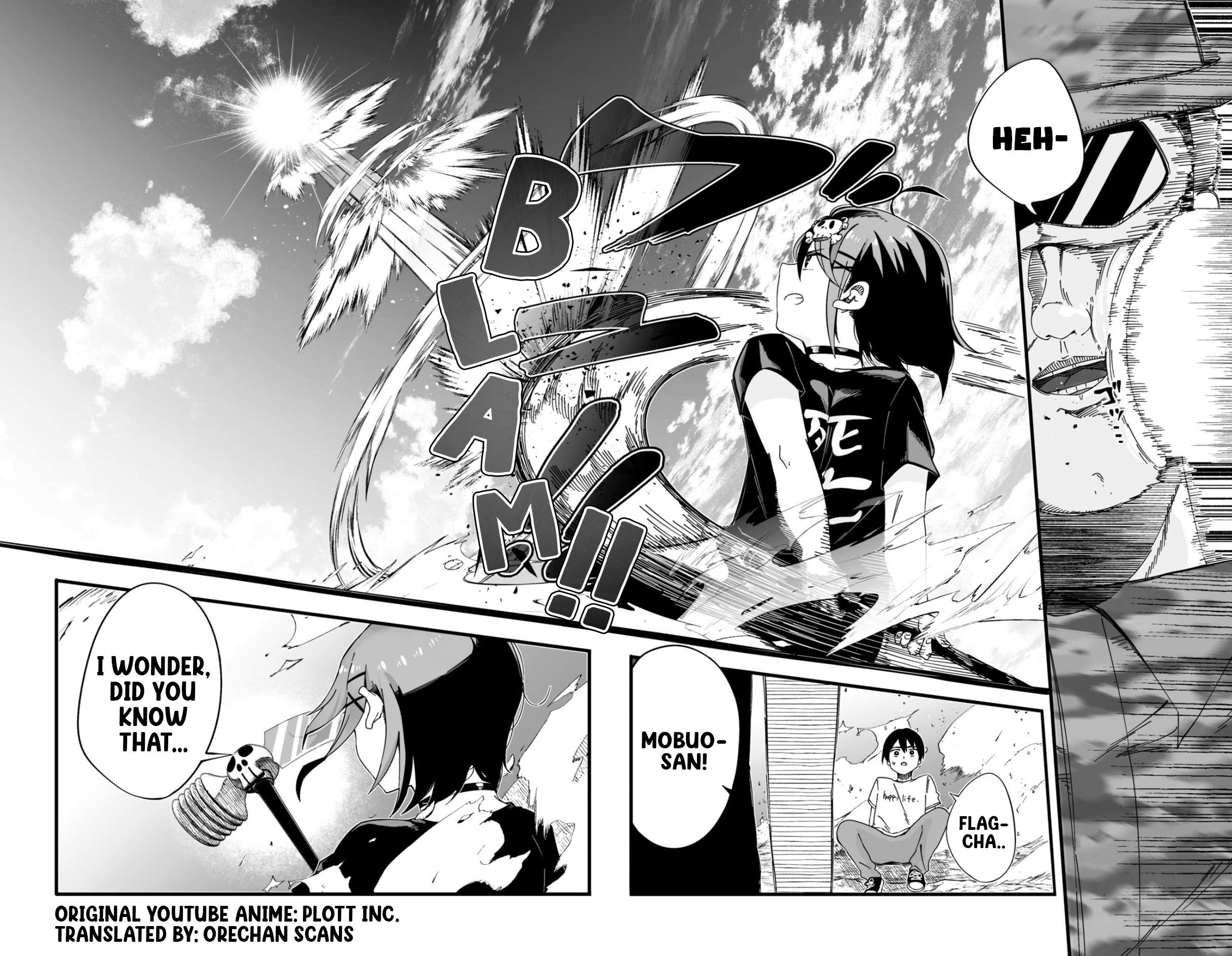 Zenryoku Kaihi Flag-chan! Vol. 1 Ch. 2 第1页