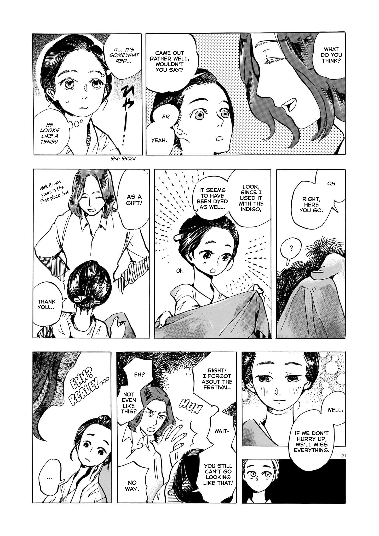 Tengu no Akai Kami Oneshot 第21页