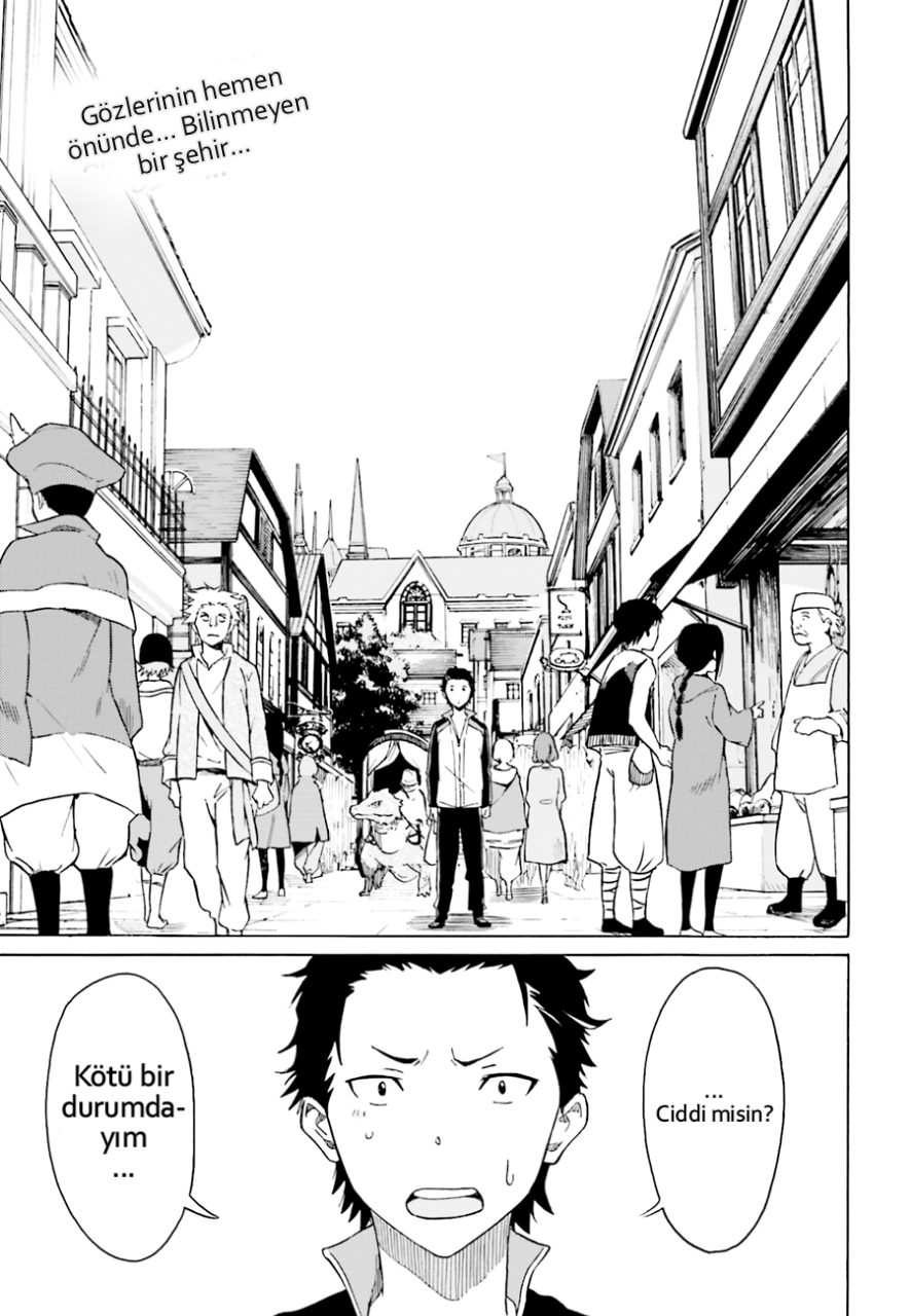 Re:Zero kara Hajimeru Isekai Seikatsu: Dai 1-shou—Outo no Ichinichi-hen Ve Tanrı dedi ki, "Kendi Önünüze Geçmeyin." 第5页