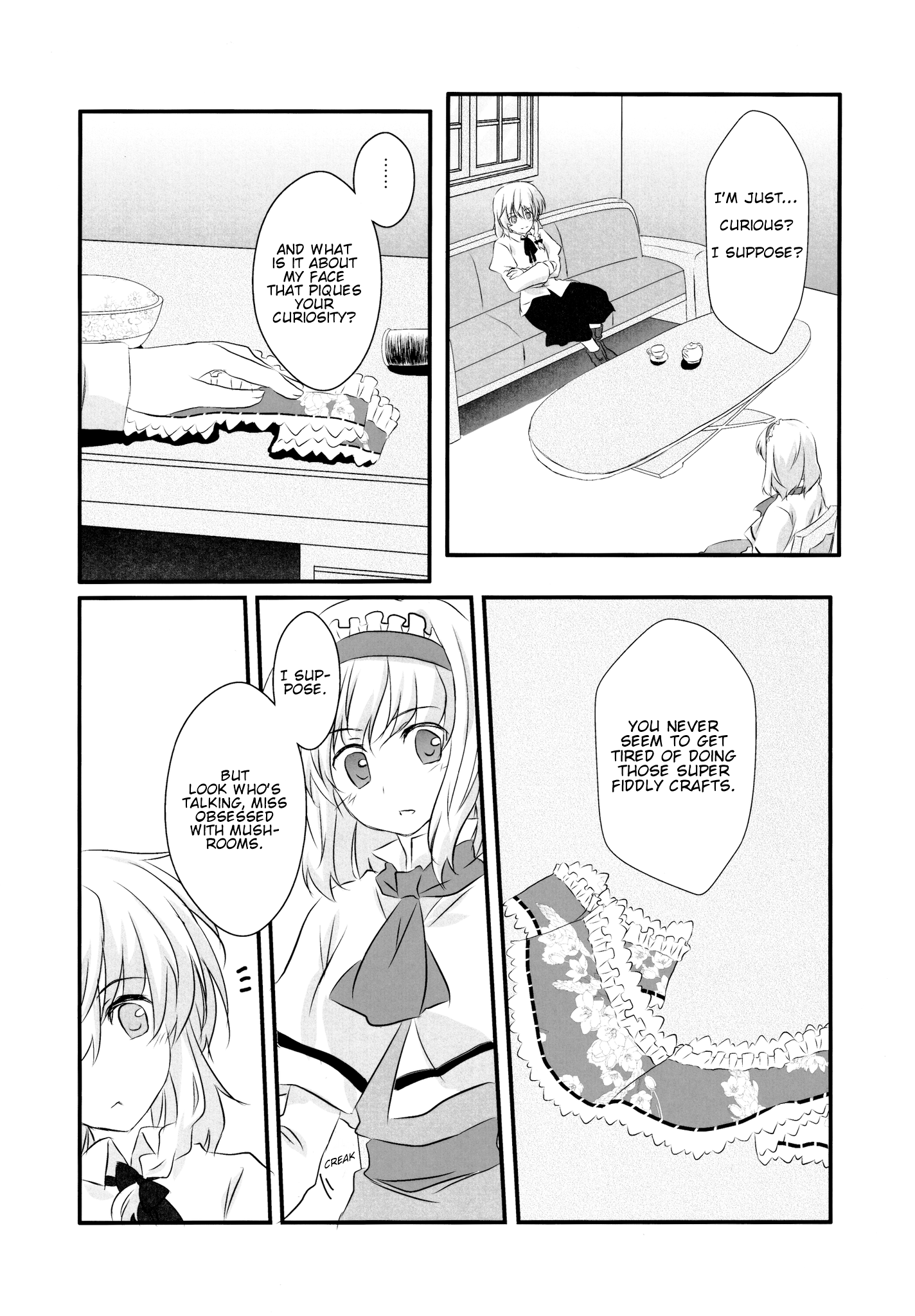 Touhou - the witches (Doujinshi) Three Sugar Cube Love (Namatarou) 第3页