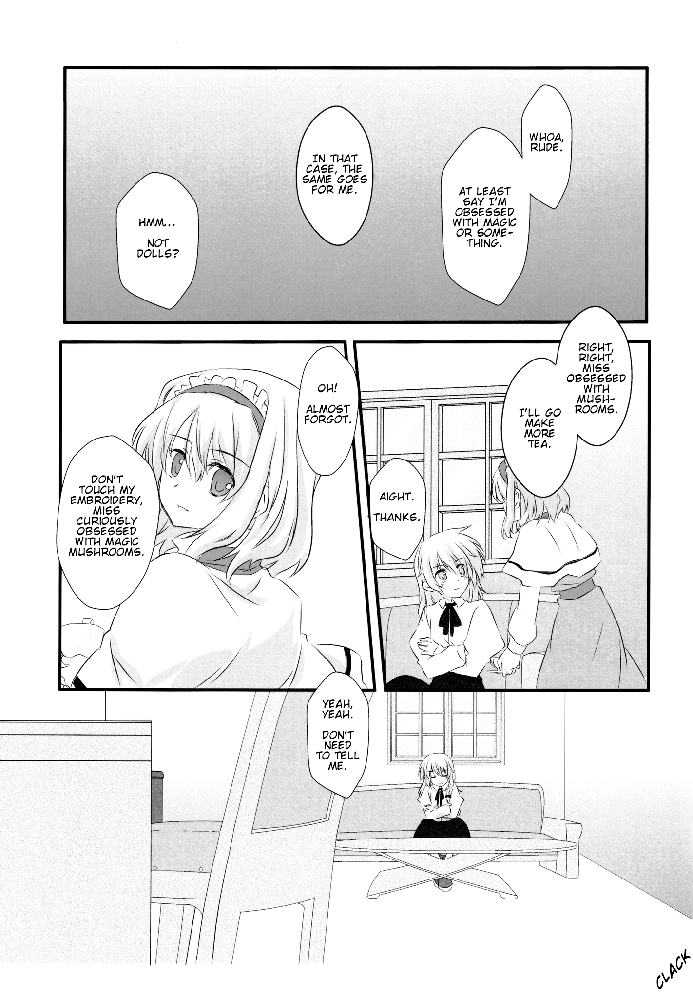Touhou - the witches (Doujinshi) Three Sugar Cube Love (Namatarou) 第4页