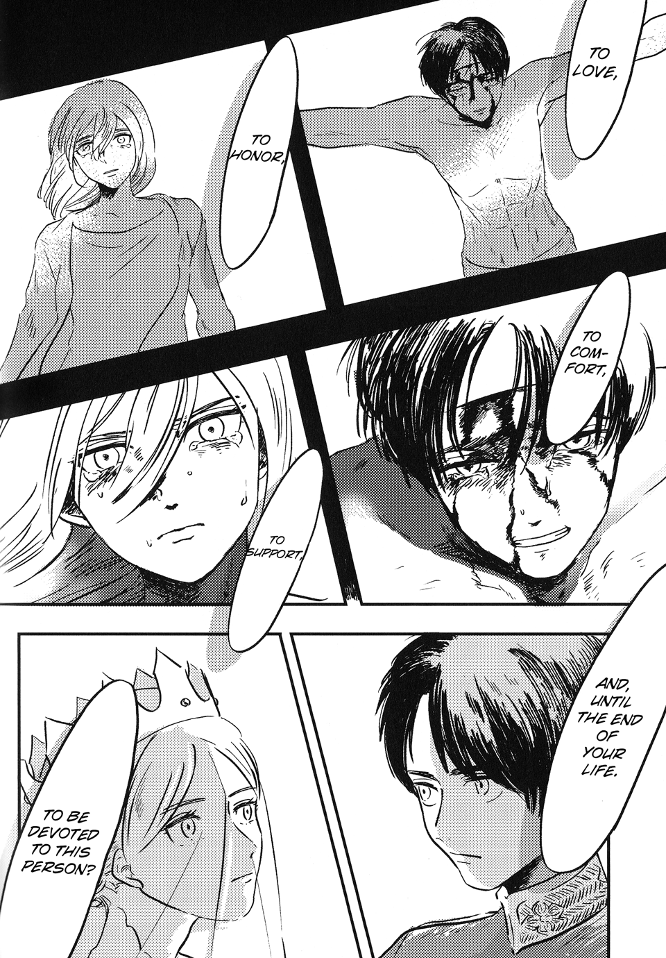 Shingeki no Kyojin - Before Long, Long Conversation (Doujinshi) Oneshot 第36页