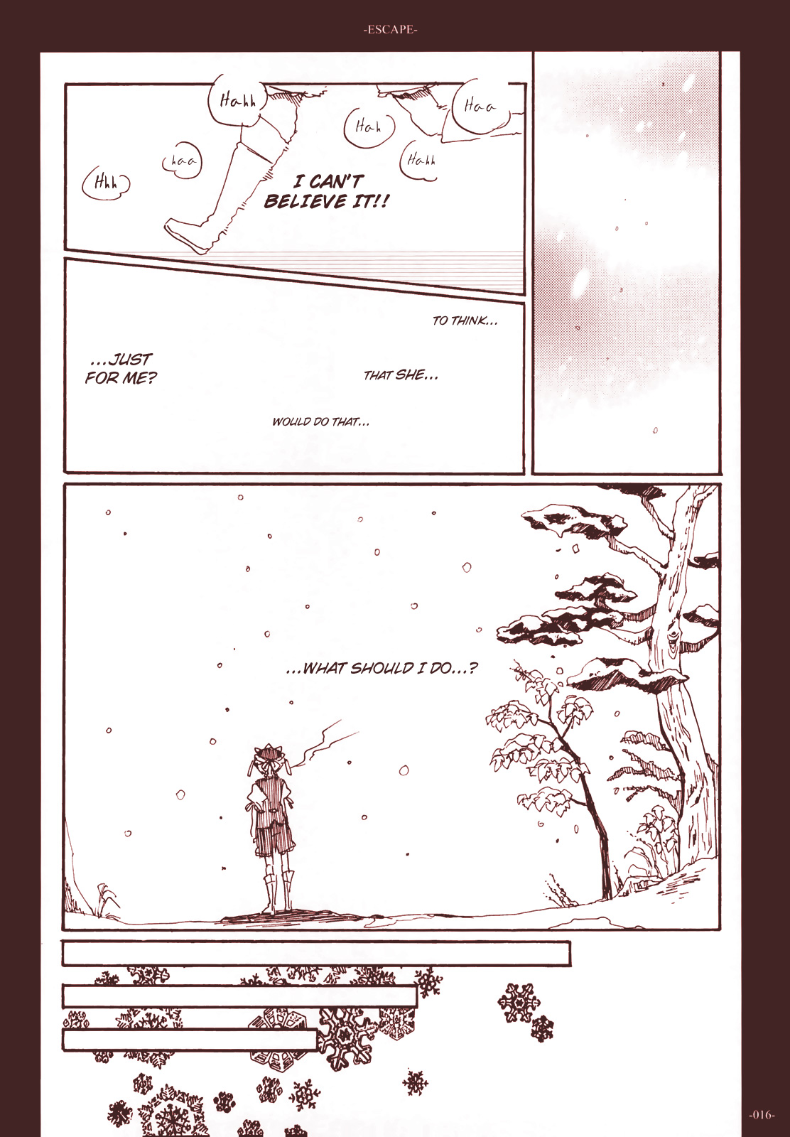Touhou Project - Escape (Doujinshi) Oneshot 第15页
