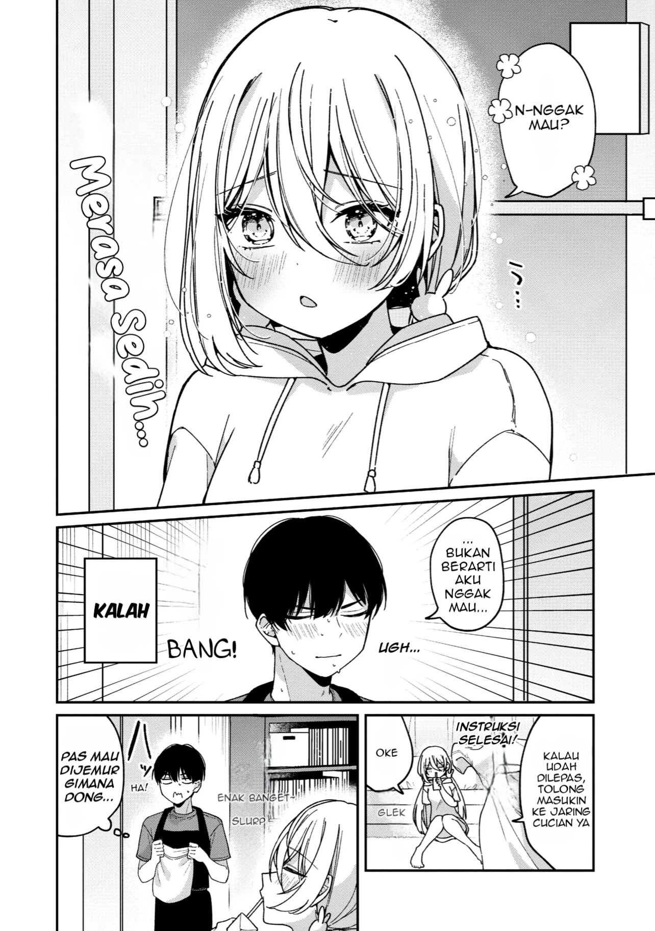 Momogusa-san ga Monogusa Sugiru!! Mencuci Pakaian Gadis Cantik 第11页