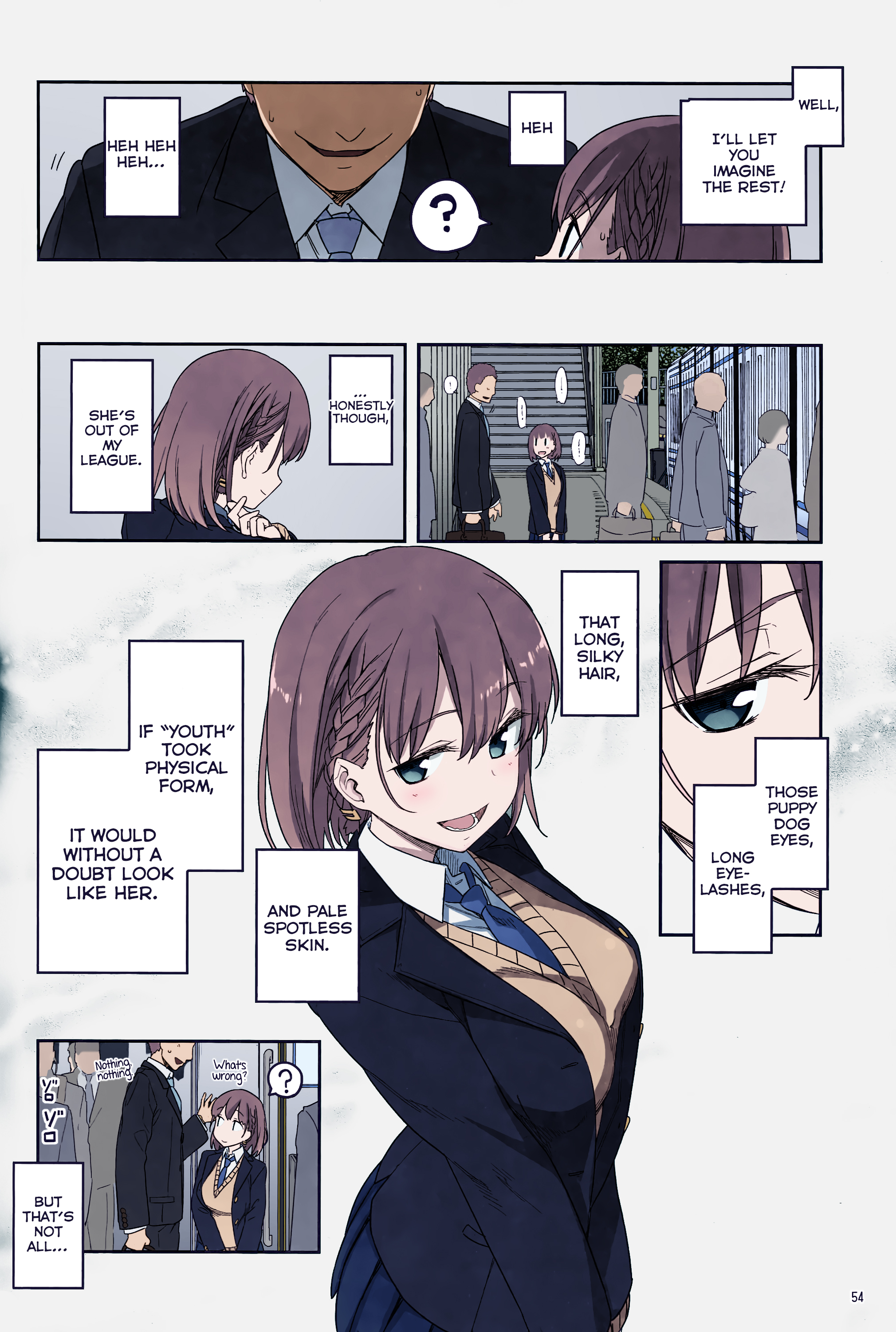 Getsuyoubi no Tawawa (Twitter Webcomic) (Fan Colored) Part I: Manga 第4页