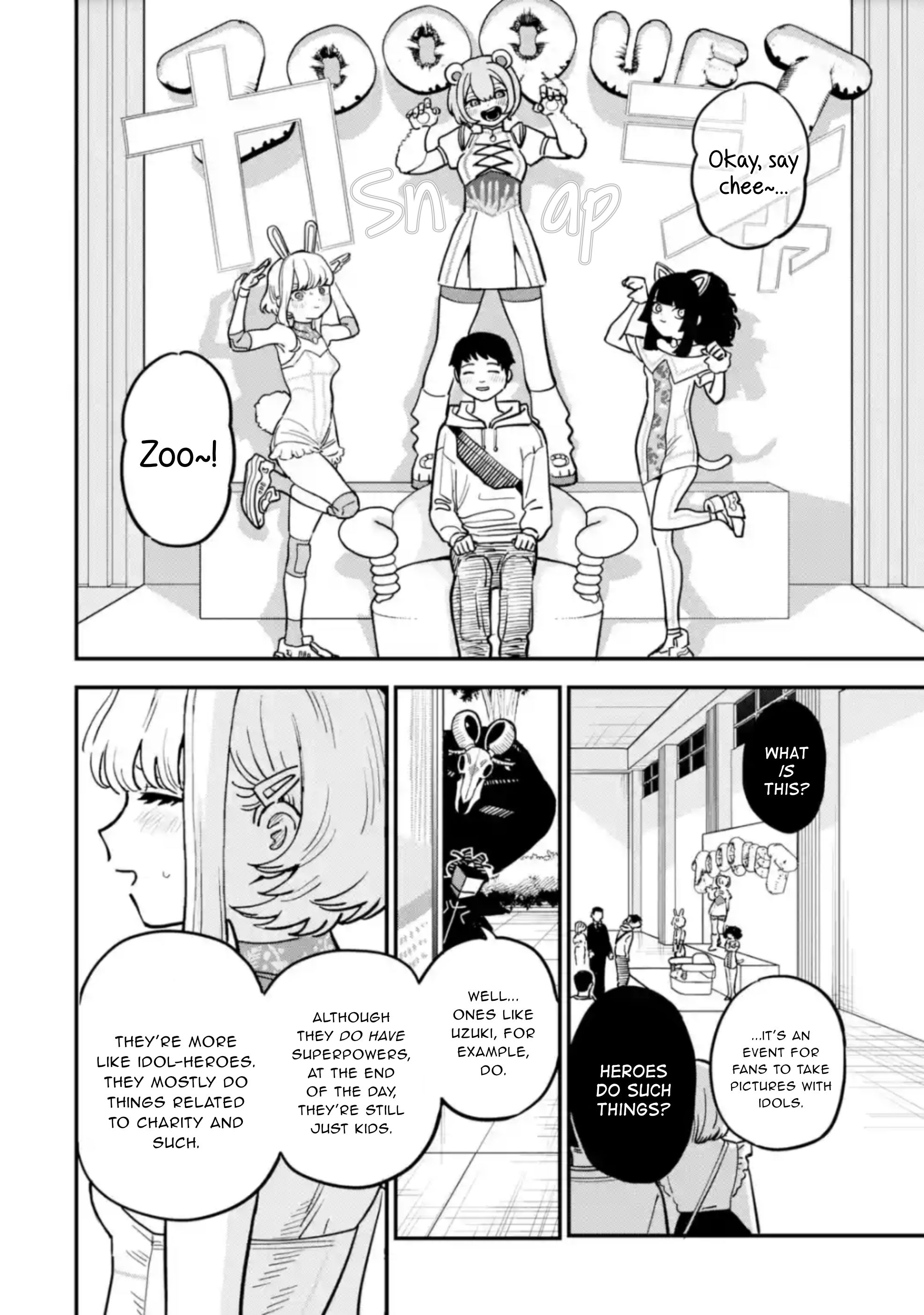 Dai Akutou Shonen The Rabbit, Cat, Bear and Snake Heroes 第9页